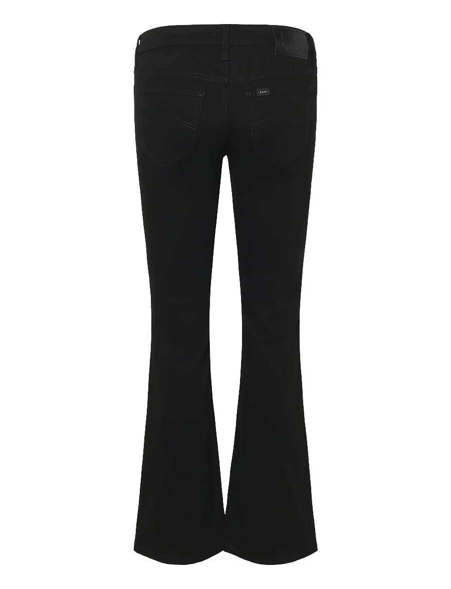 Lee Jeans - JESSICA - hosen mit weitem bein - black rinse - 2