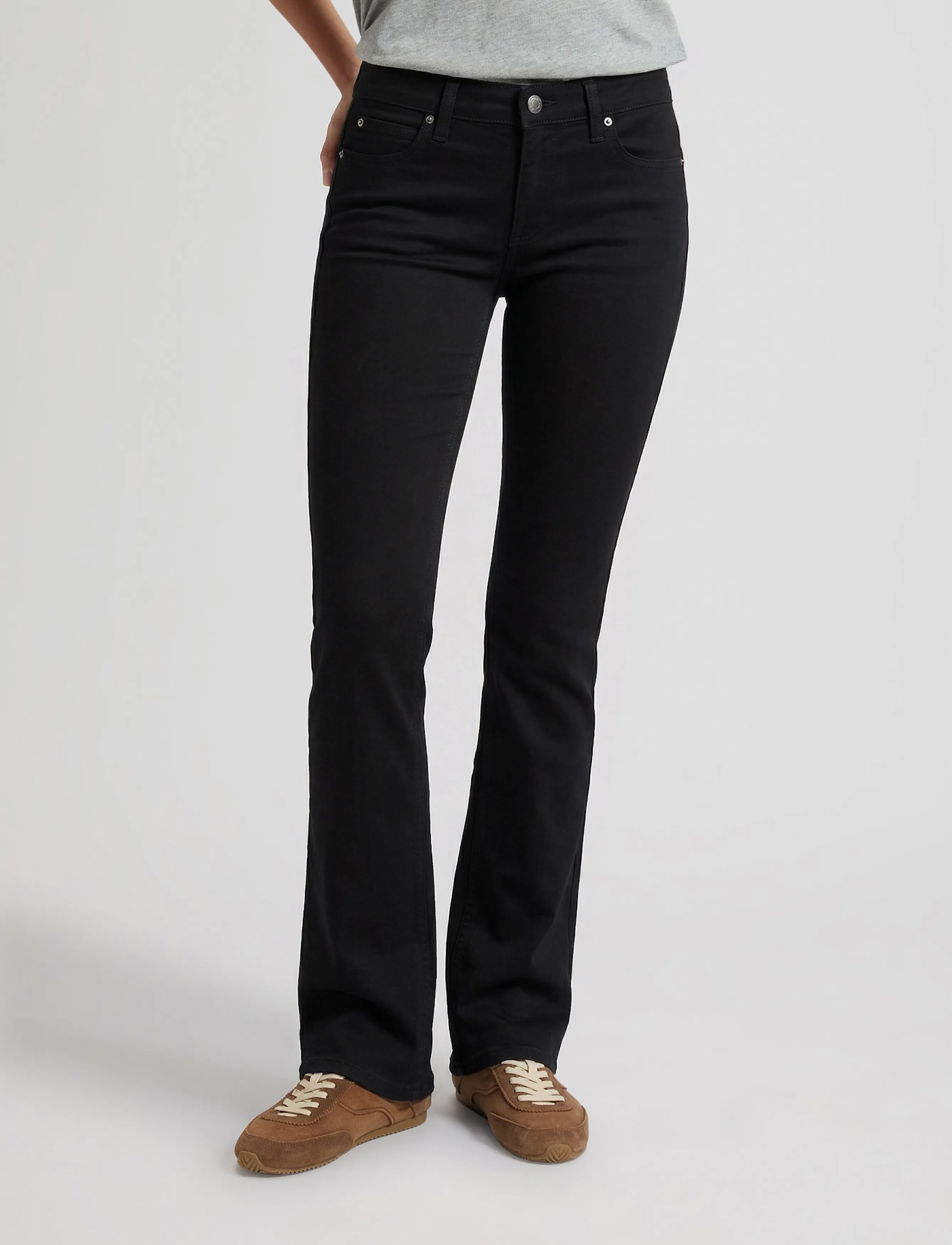 Lee Jeans Jessica, 31 x 31, Jeans, Schwarz - Flares, Frauen