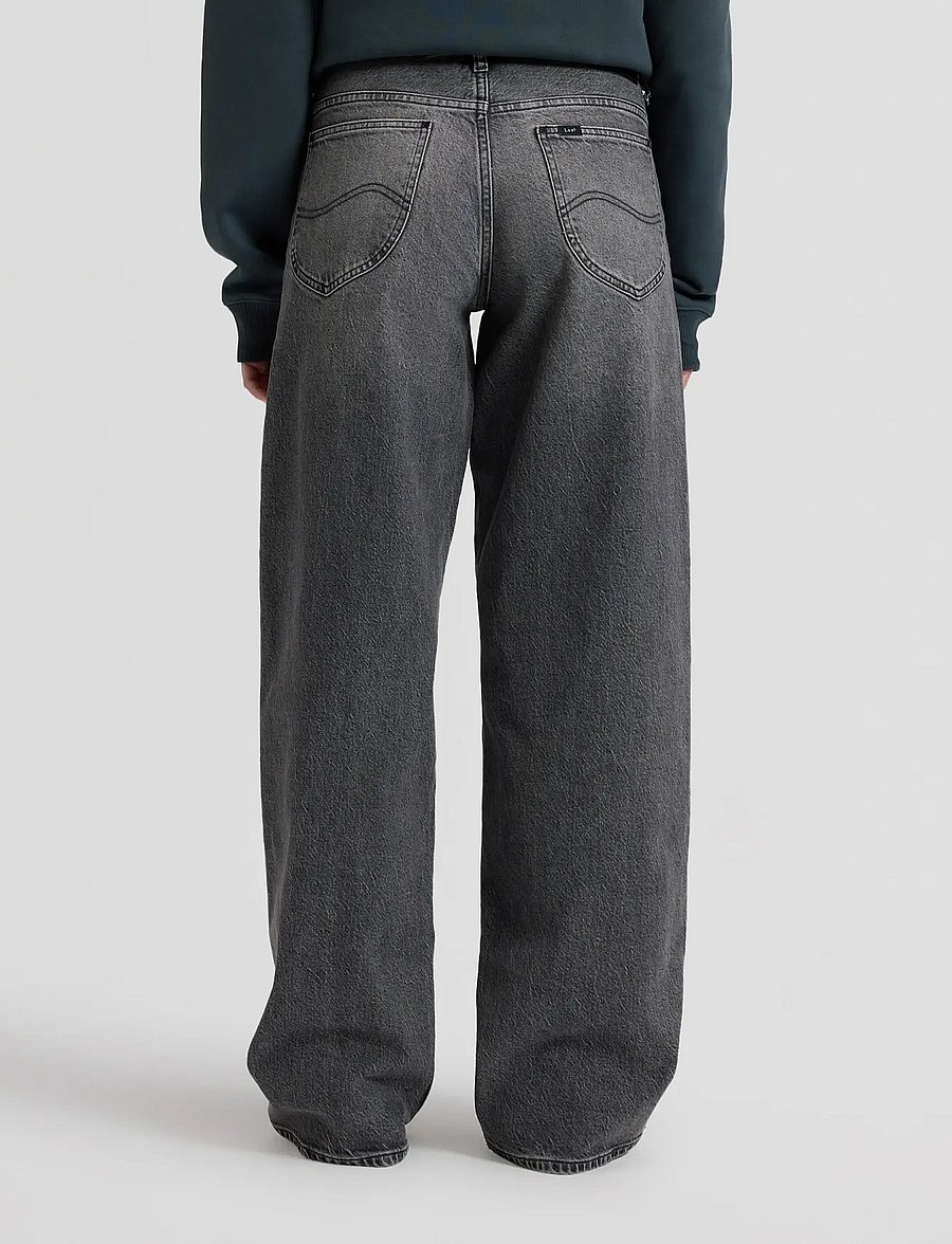 Lee Jeans - RIDER LOOSE - laia säärega teksad - deep dark space - 3