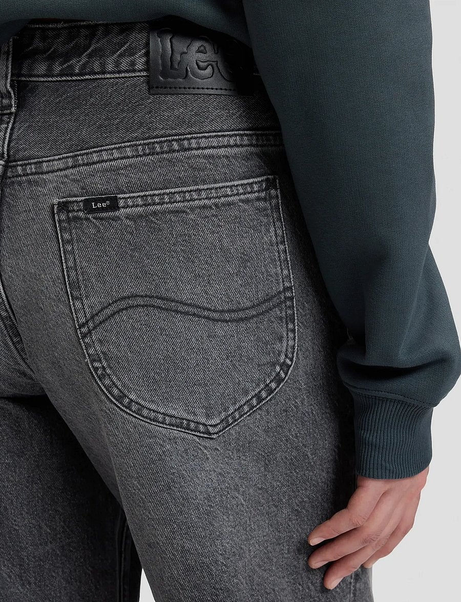 Lee Jeans - RIDER LOOSE - laia säärega teksad - deep dark space - 5