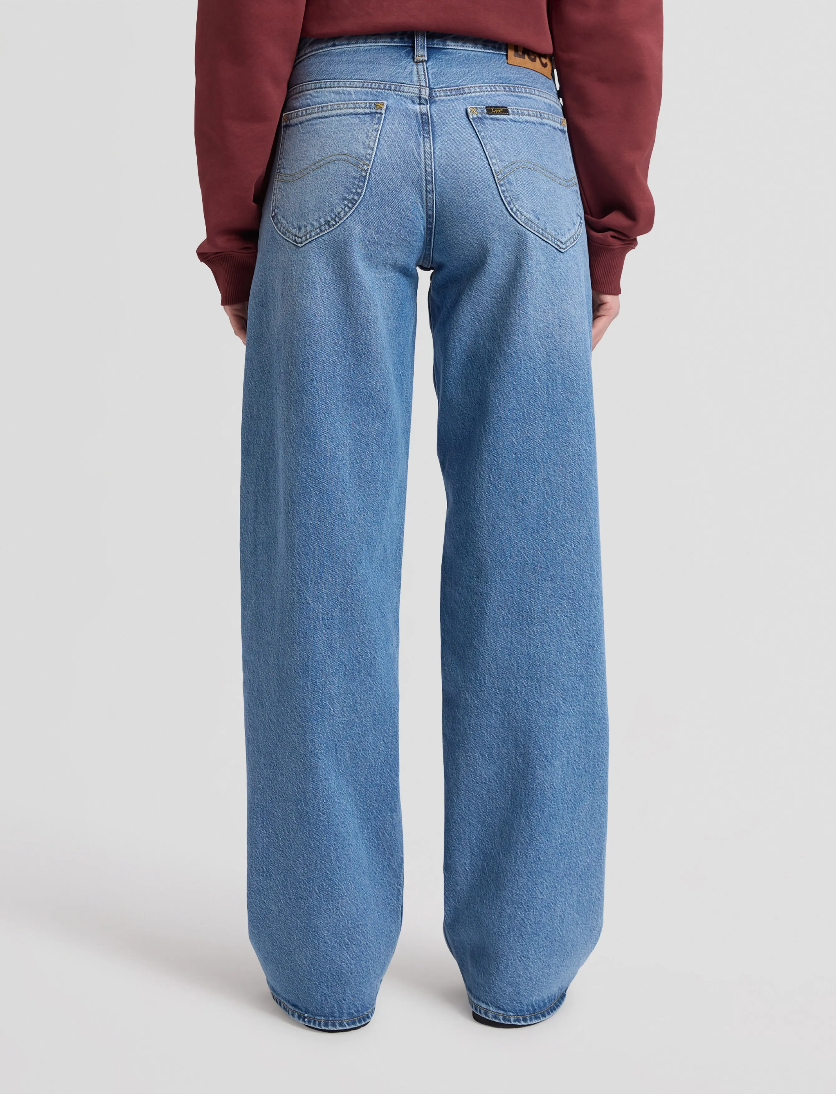 Lee Jeans - RIDER LOOSE - laia säärega teksad - ocean bound - 3