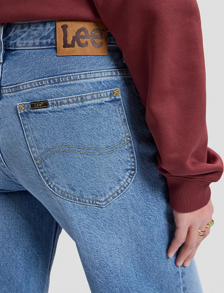 Lee Jeans - RIDER LOOSE - laia säärega teksad - ocean bound - 5
