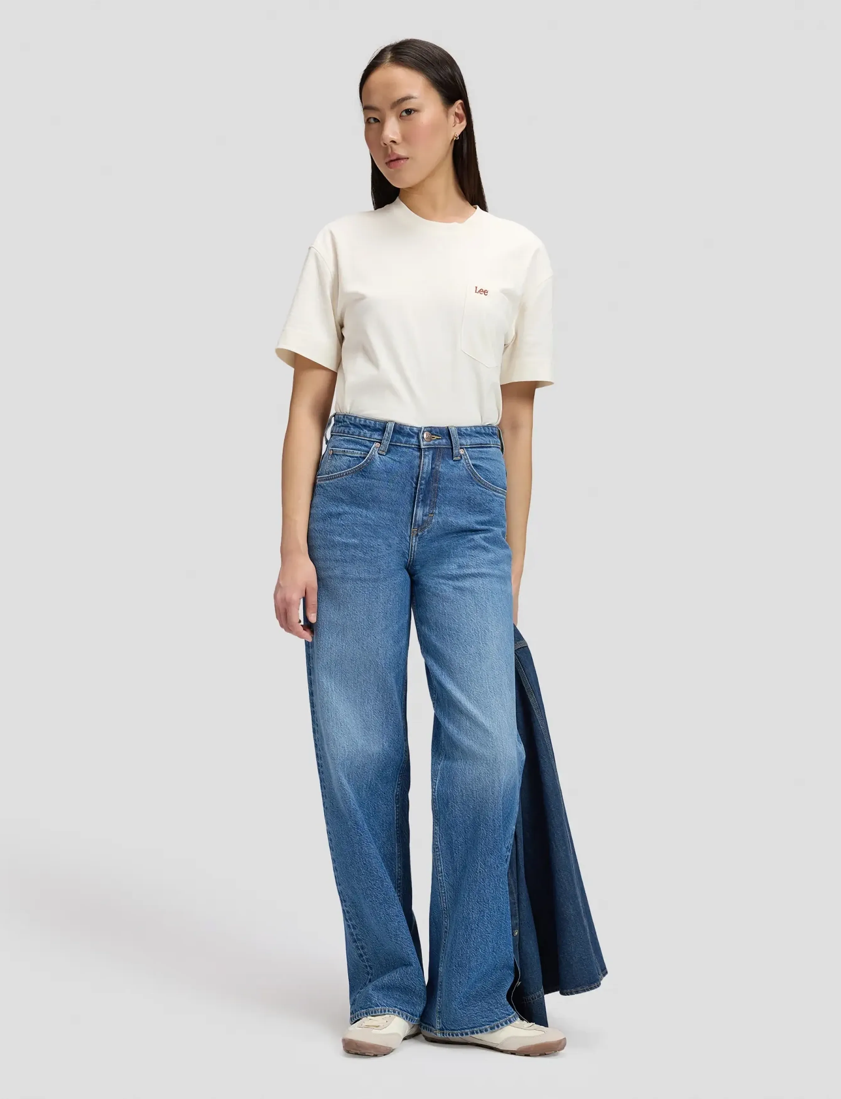 Lee Jeans - RIDER LOOSE - brede jeans - start me up - 3