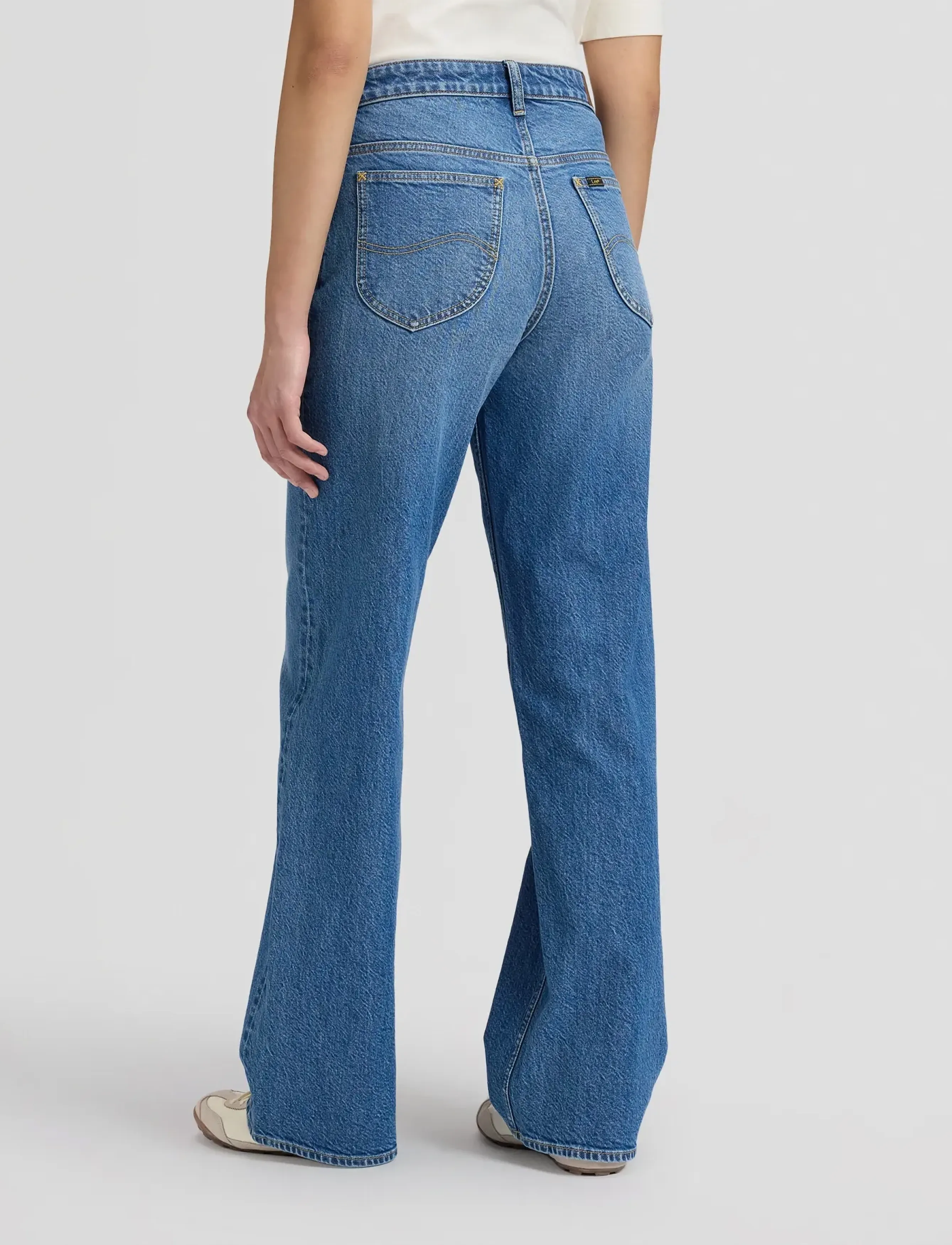 Lee Jeans - RIDER LOOSE - brede jeans - start me up - 4