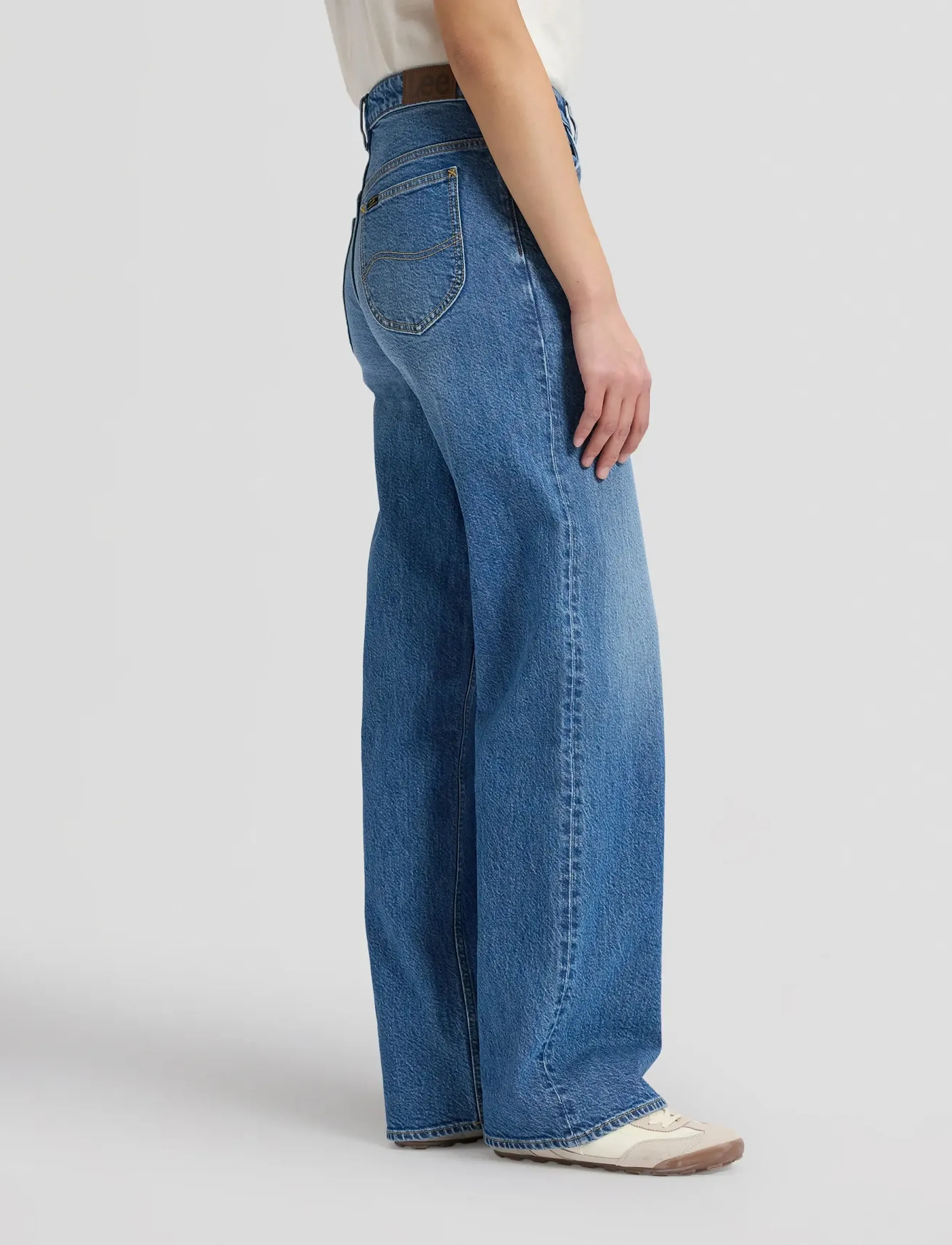 Lee Jeans - RIDER LOOSE - brede jeans - start me up - 5