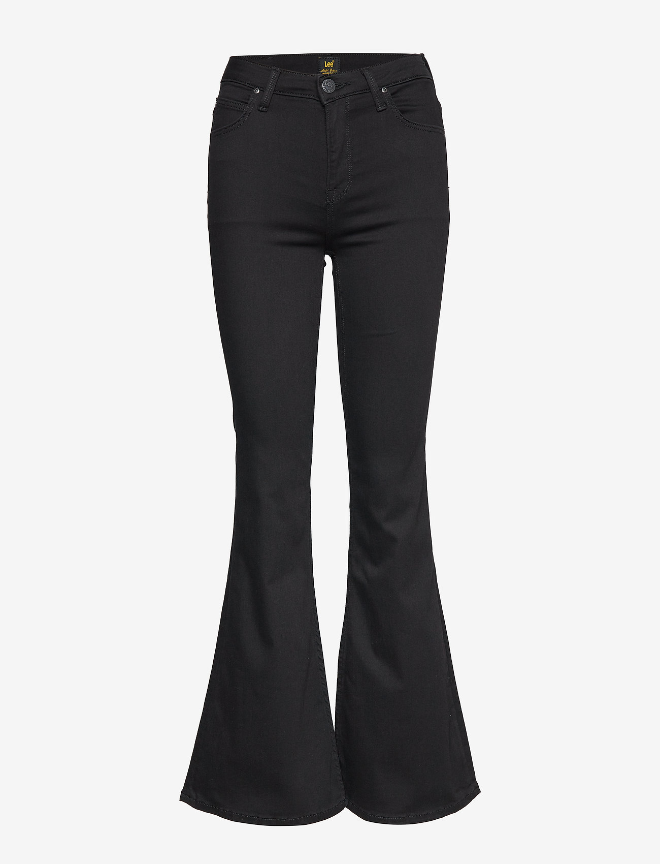 Lee Jeans - BREESE - flared jeans - black rinse - 1