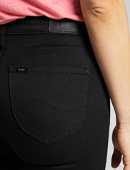 Lee Jeans - BREESE - alt eriti laia säärega teksad - black rinse - 6