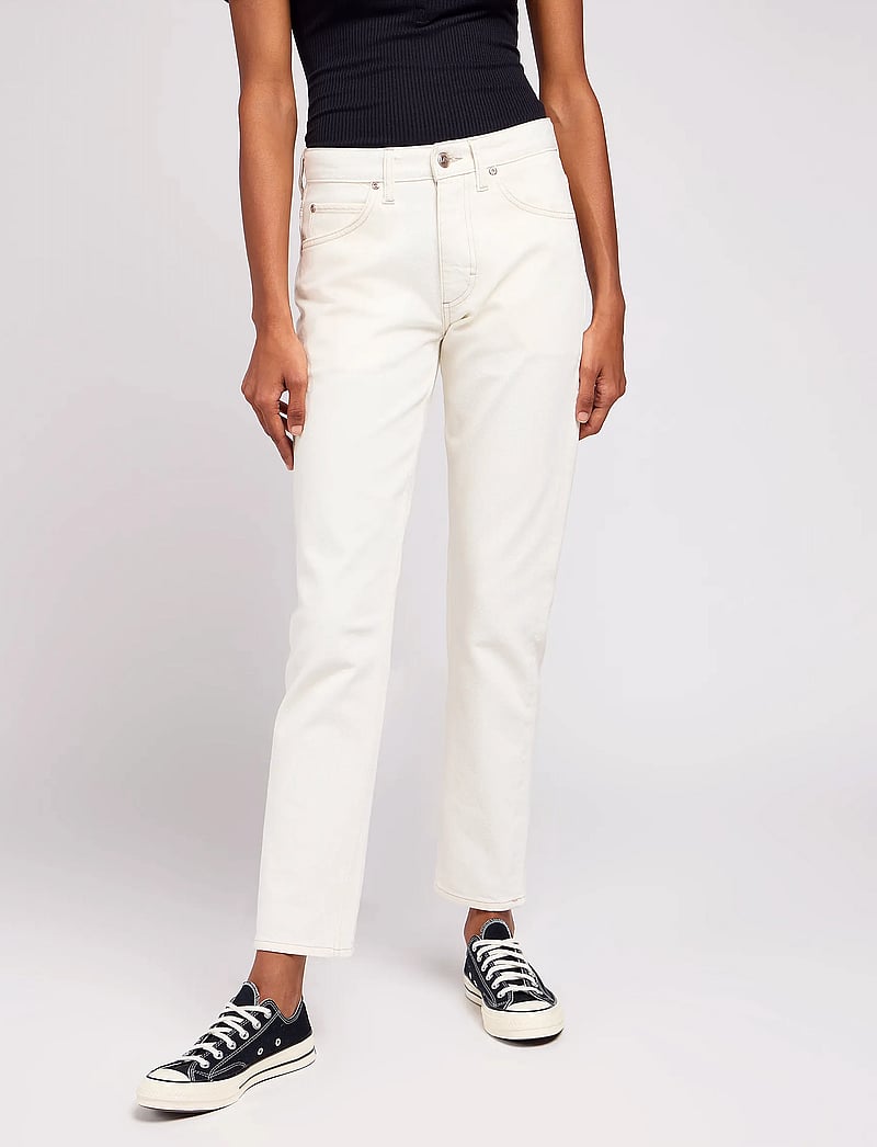 Lee Jeans - RIDER JEANS - sirge säärega teksad - concrete white - 0