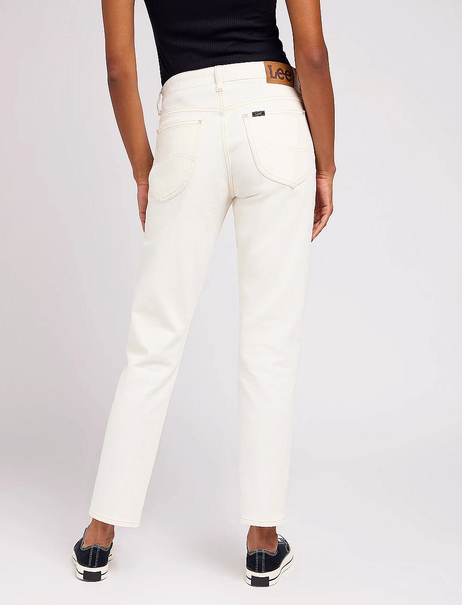 Lee Jeans - RIDER JEANS - gerade jeans - concrete white - 3