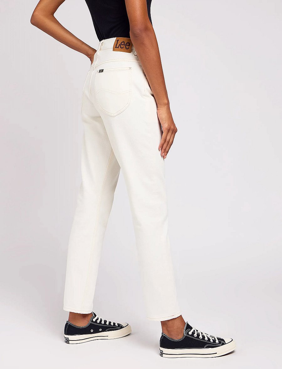 Lee Jeans - RIDER JEANS - gerade jeans - concrete white - 5
