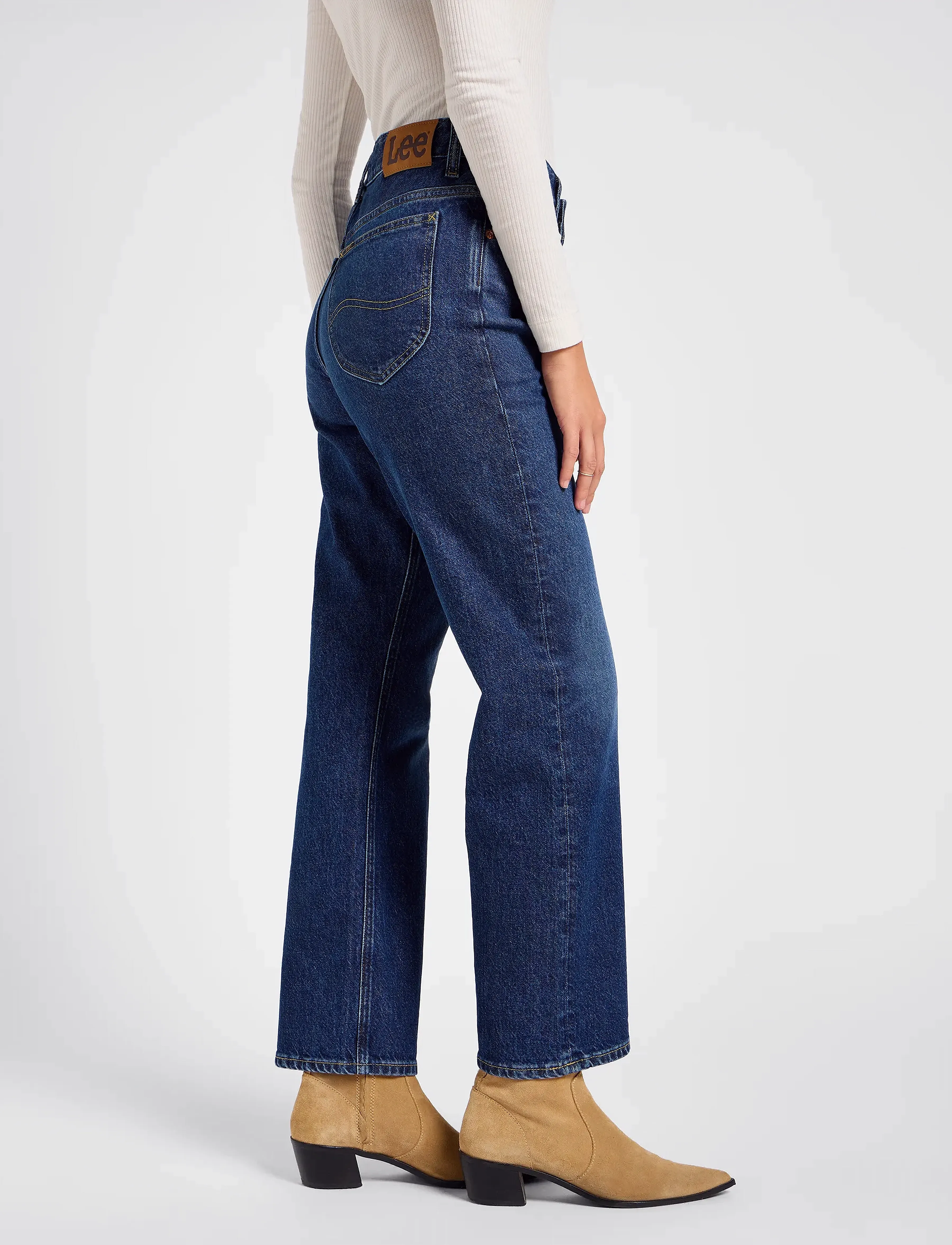 Lee Jeans - RIDER CLASSIC - sirge säärega teksad - blue electricity - 5