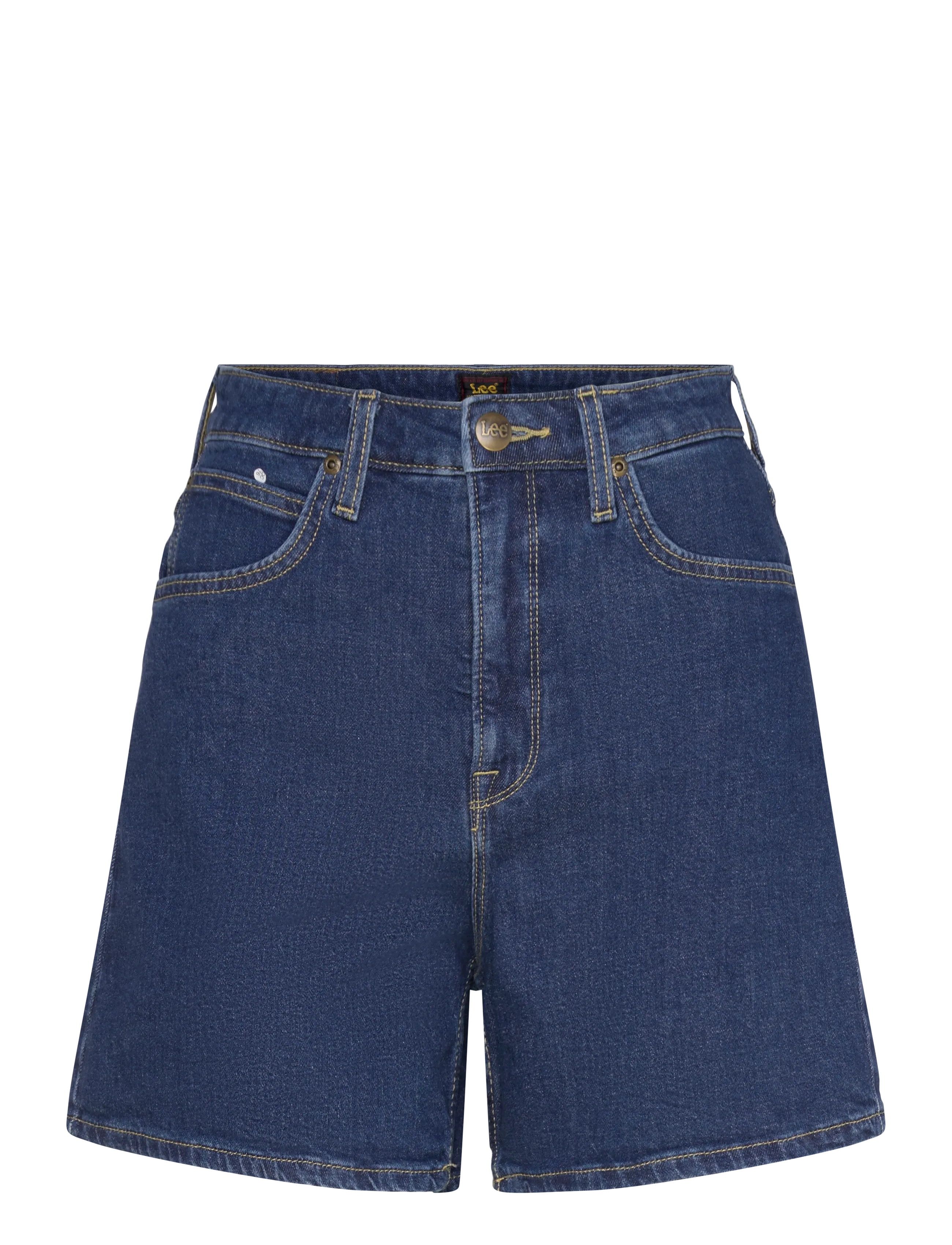Lee Jeans STELLA SHORT - Korte broeken - MID TRIP / blue