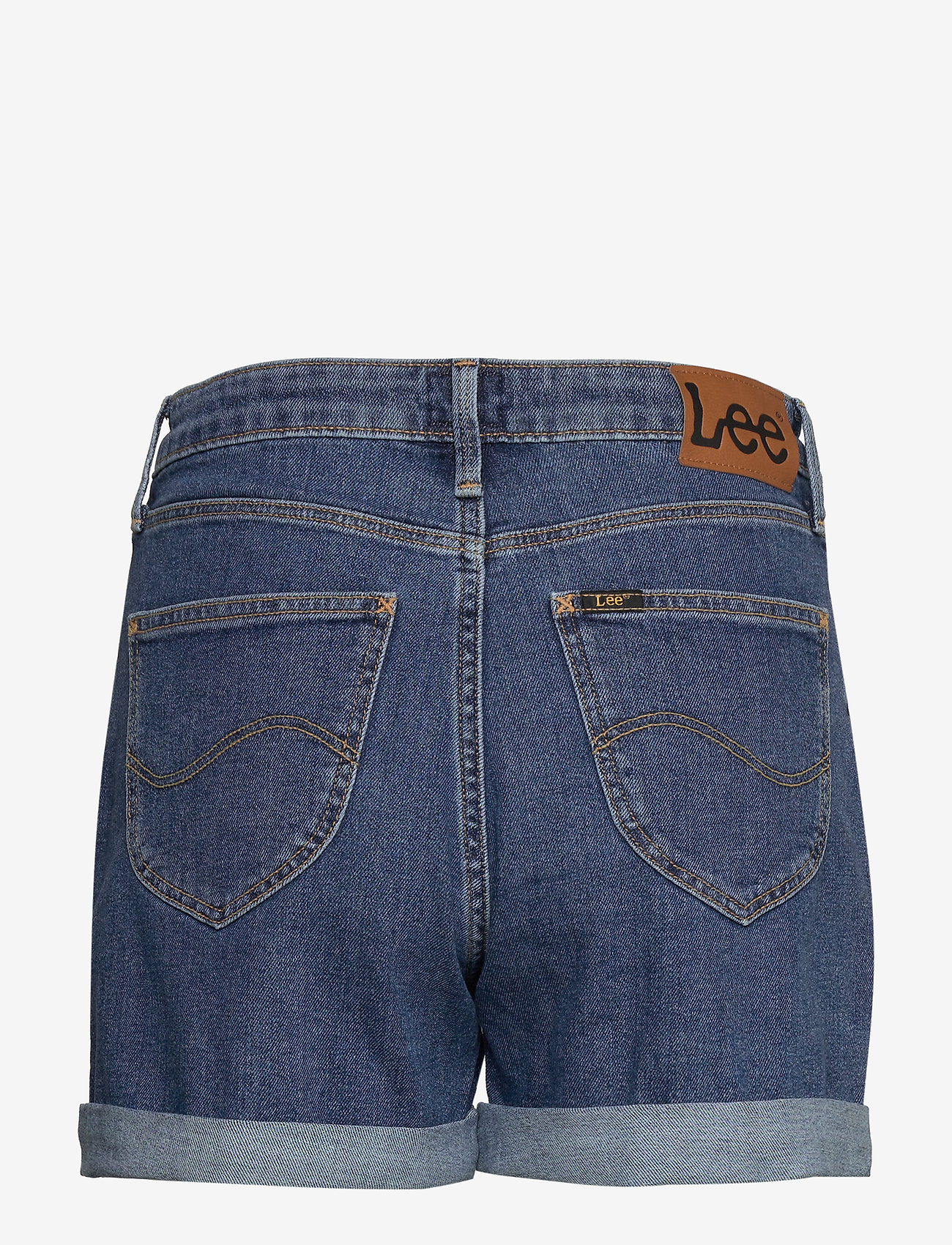 Lee Jeans - MOM SHORT - mid stonewash - 1