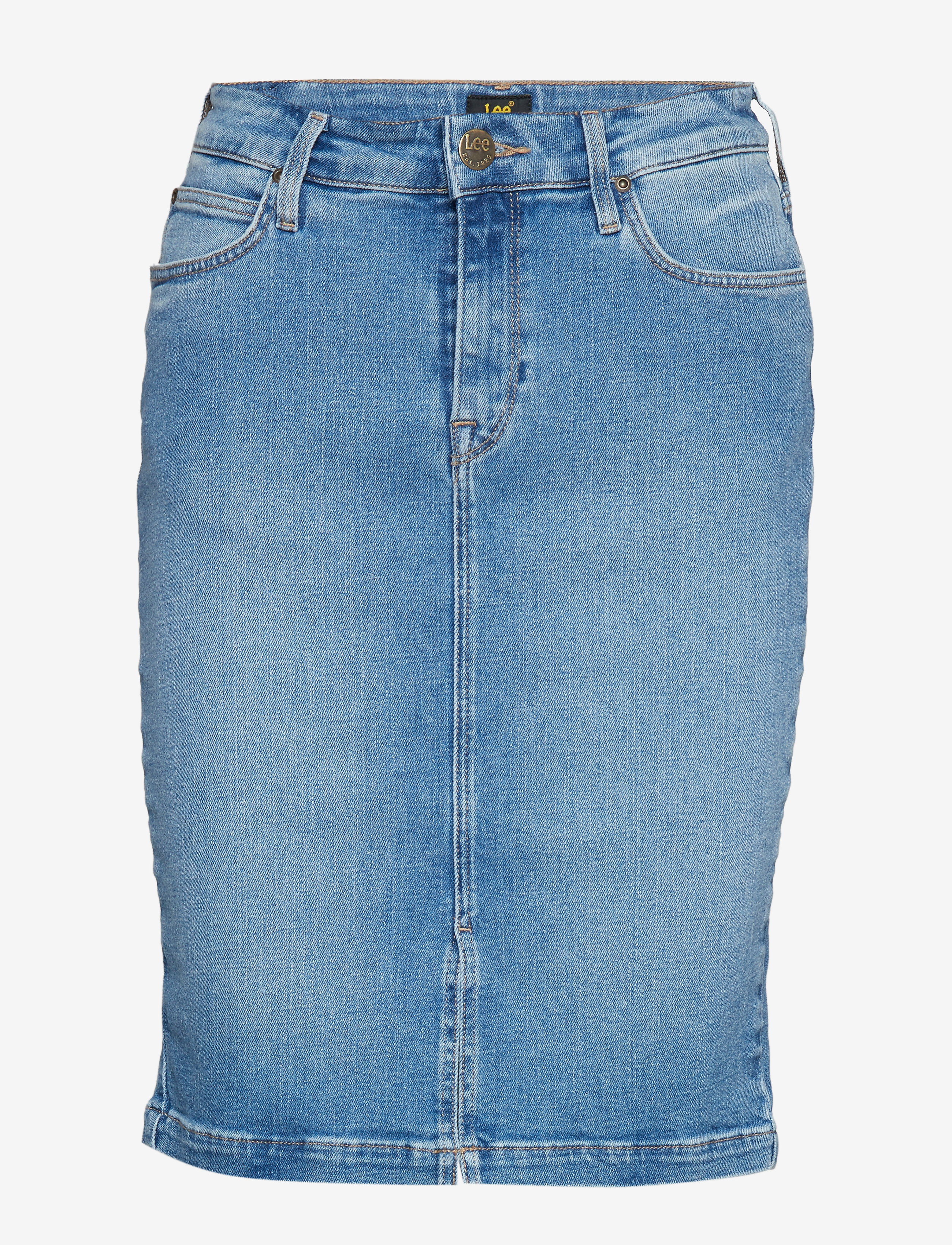 Lee Jeans - PENCIL SLIT SKIRT - jaded - 0