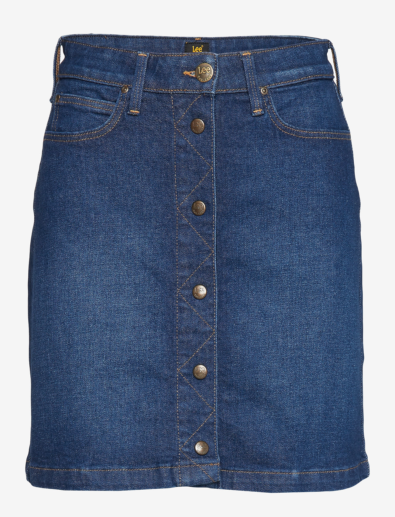 Lee Jeans - A LINE SKIRT - dark garner - 0