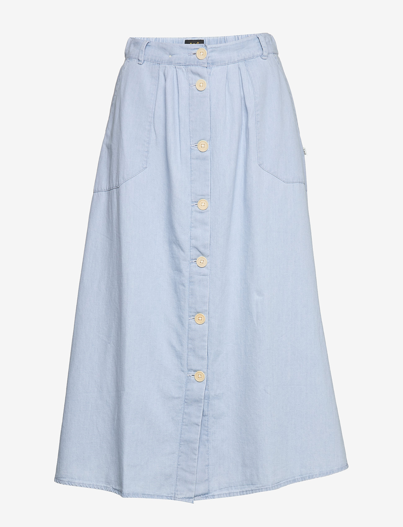 CHAMBRAY SKIRT - SUMMER BLUE
