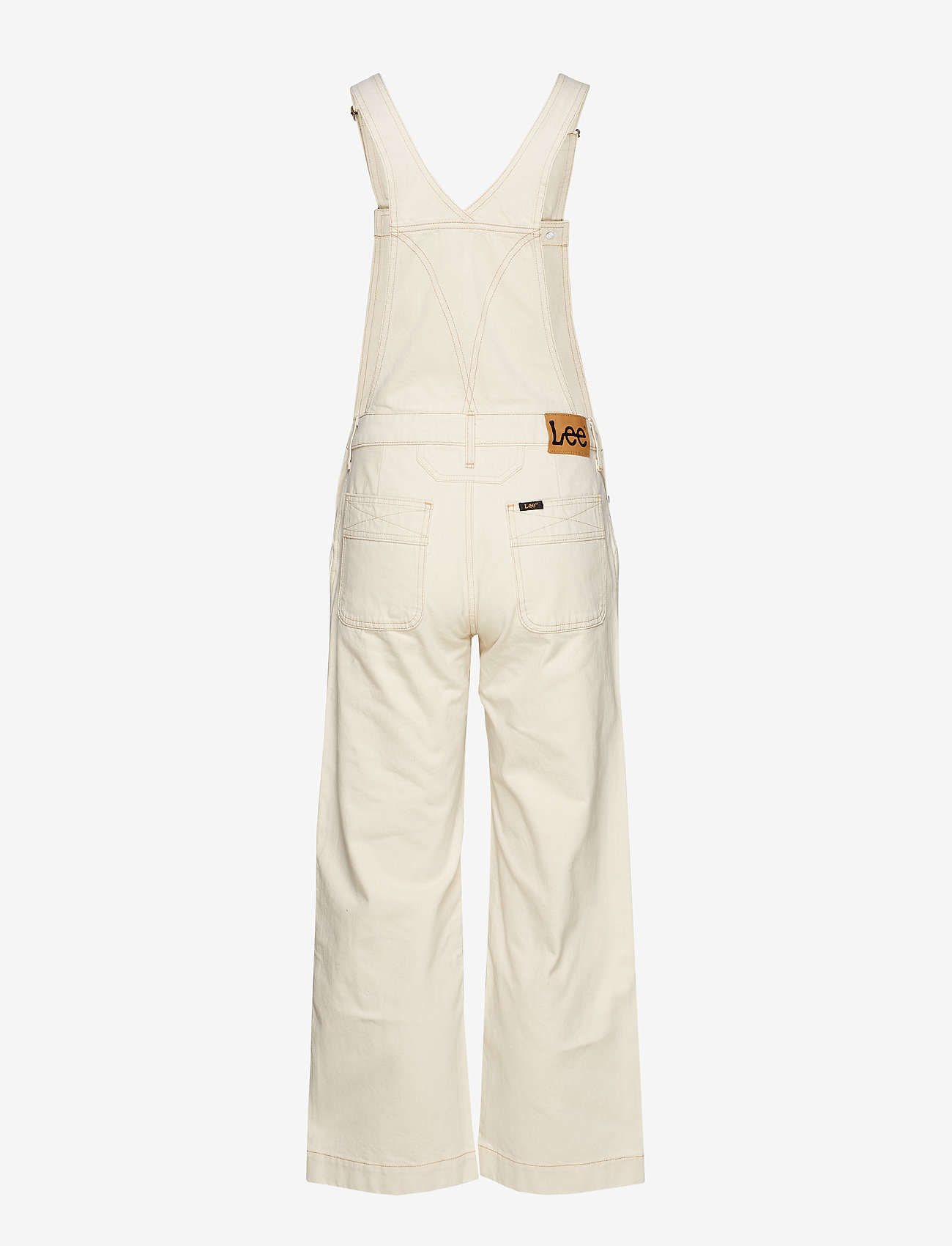 Lee Jeans - WIDE BIB - off white - 1
