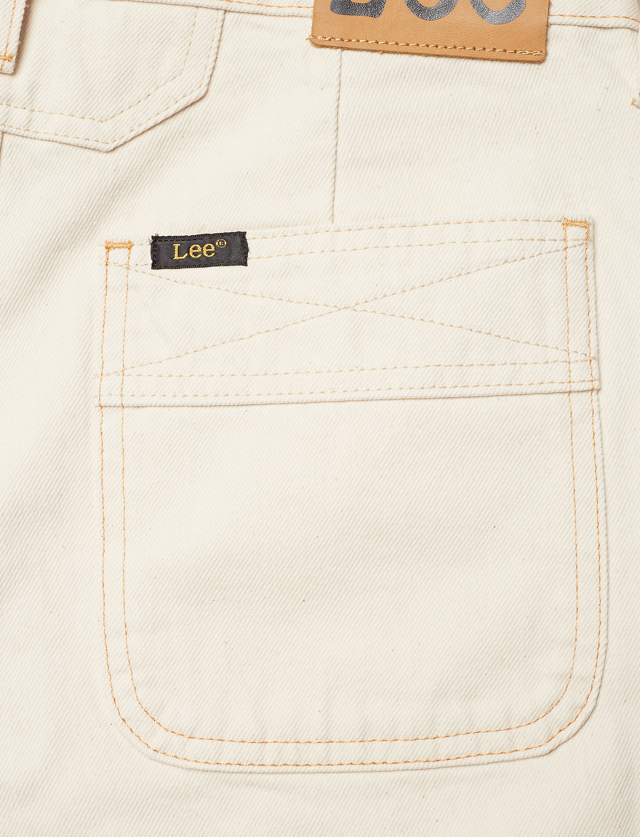 Lee Jeans - WIDE BIB - off white - 4
