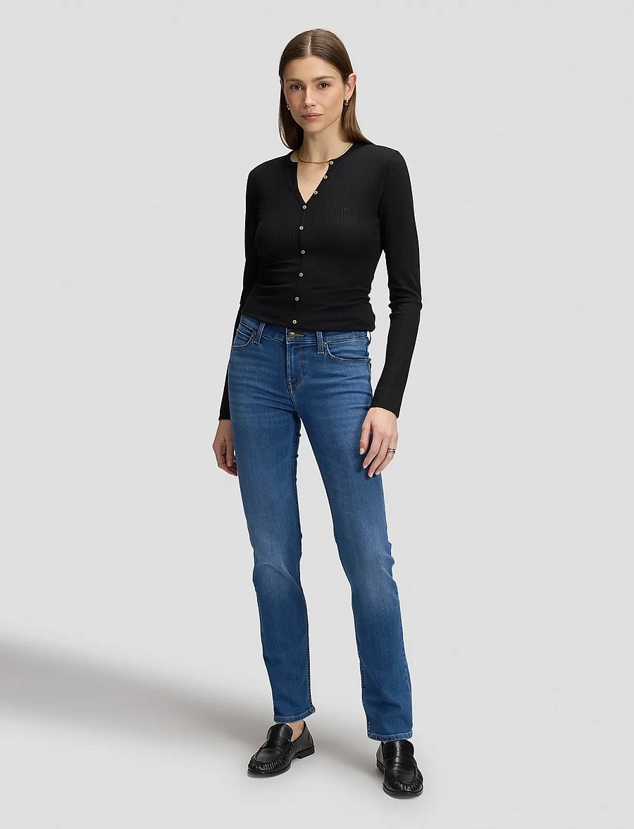 Lee Jeans - LS HENLEY - black - 3