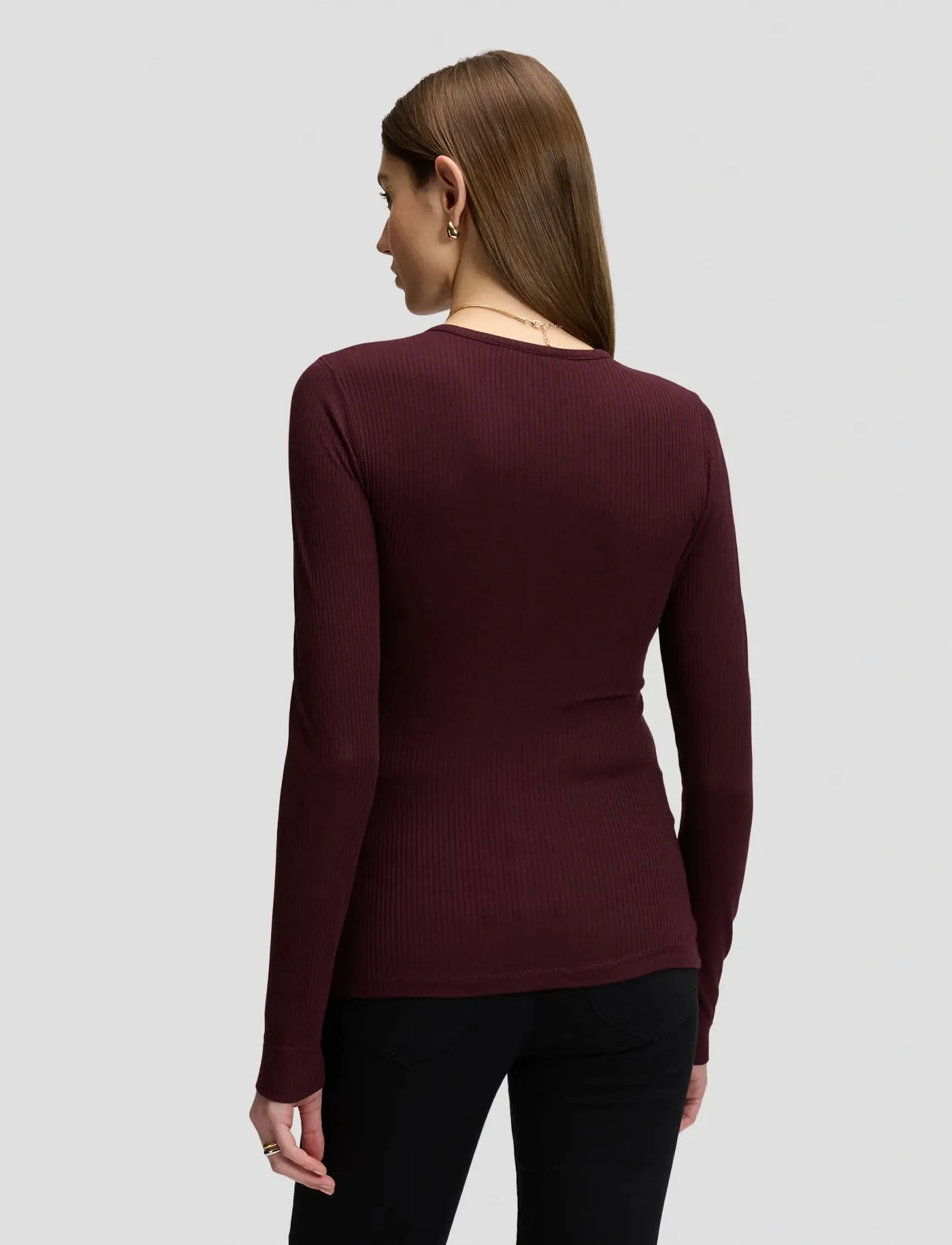 Lee Jeans - LS HENLEY - velvet beet - 2