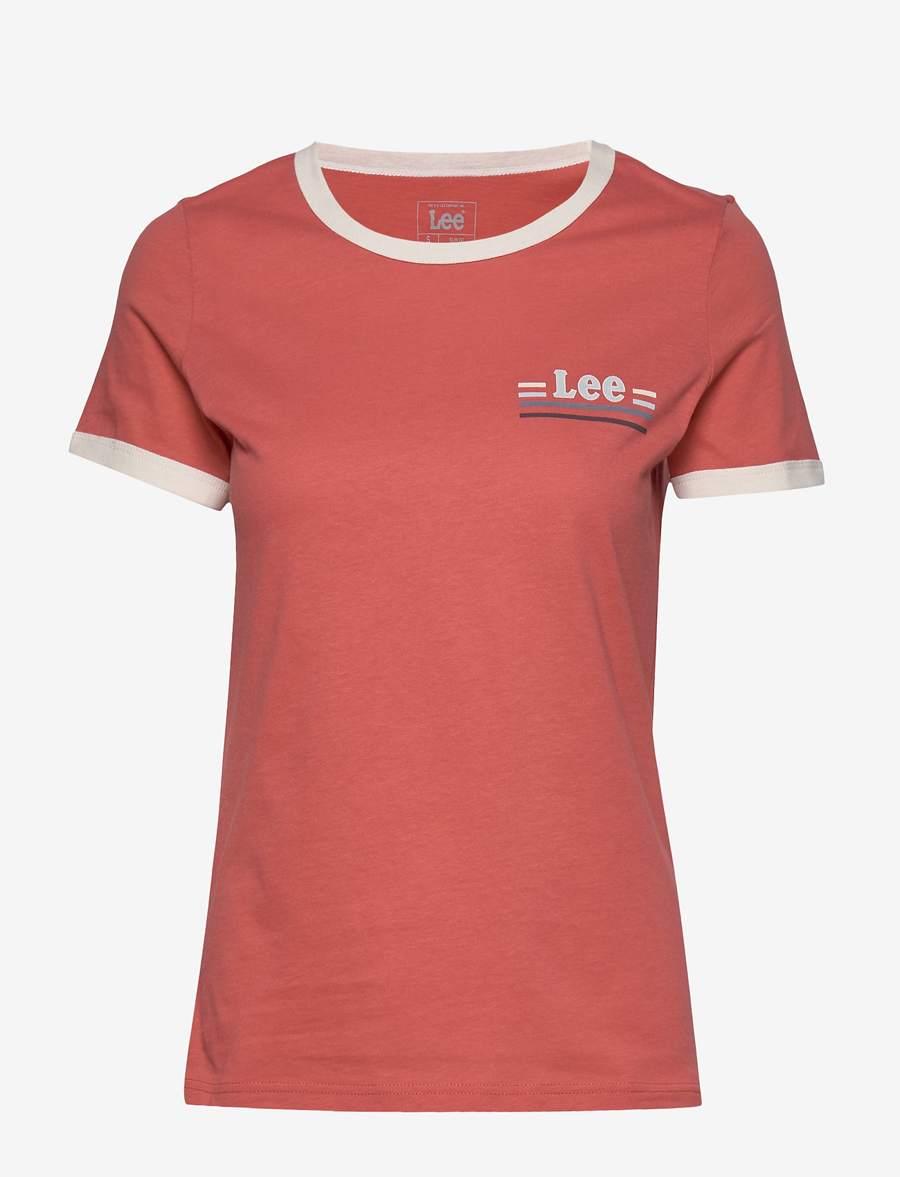 ESSENTIAL SLIM TEE - PAPRIKA