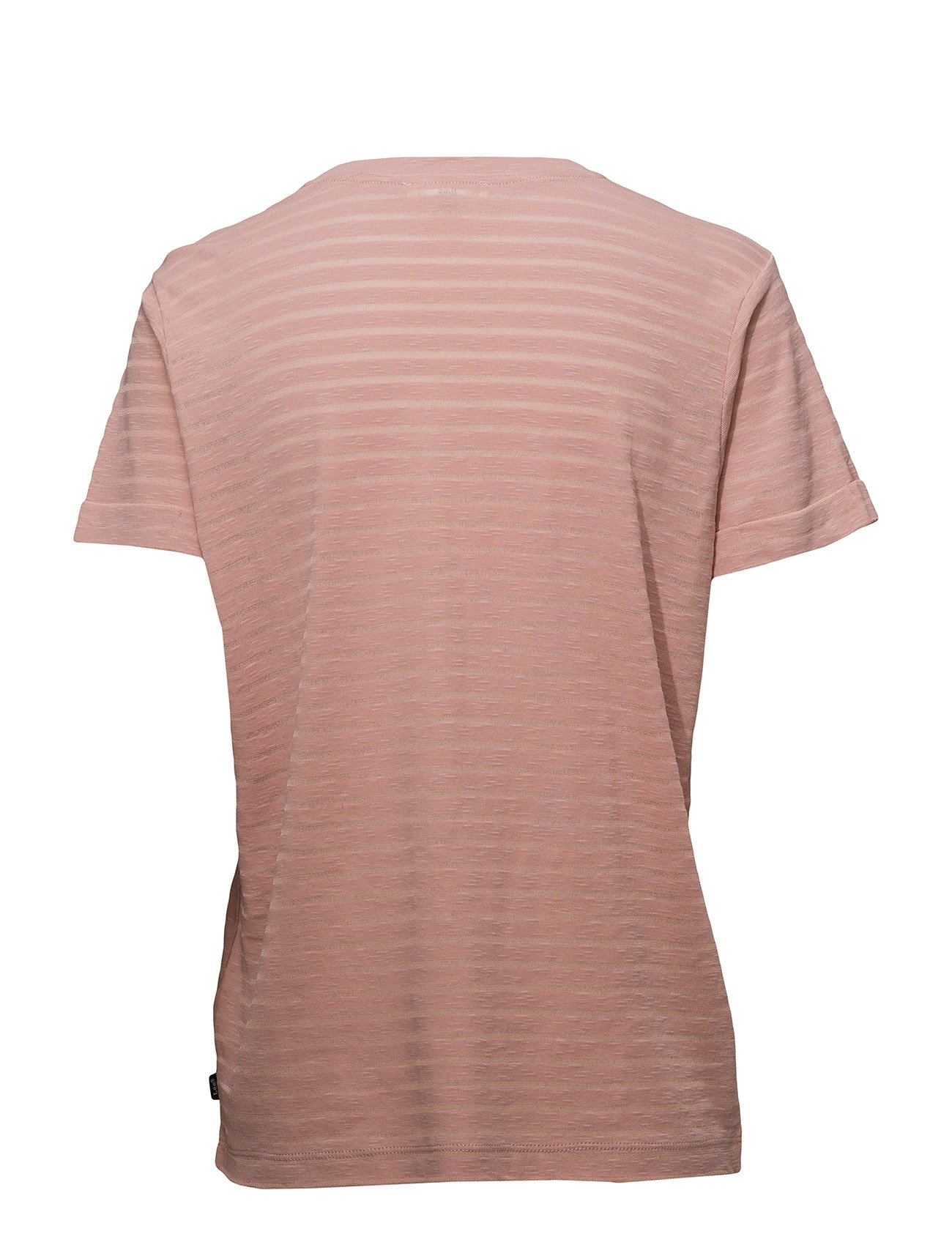 Lee Jeans - SHEER STRIPE TEE - faded pink - 2