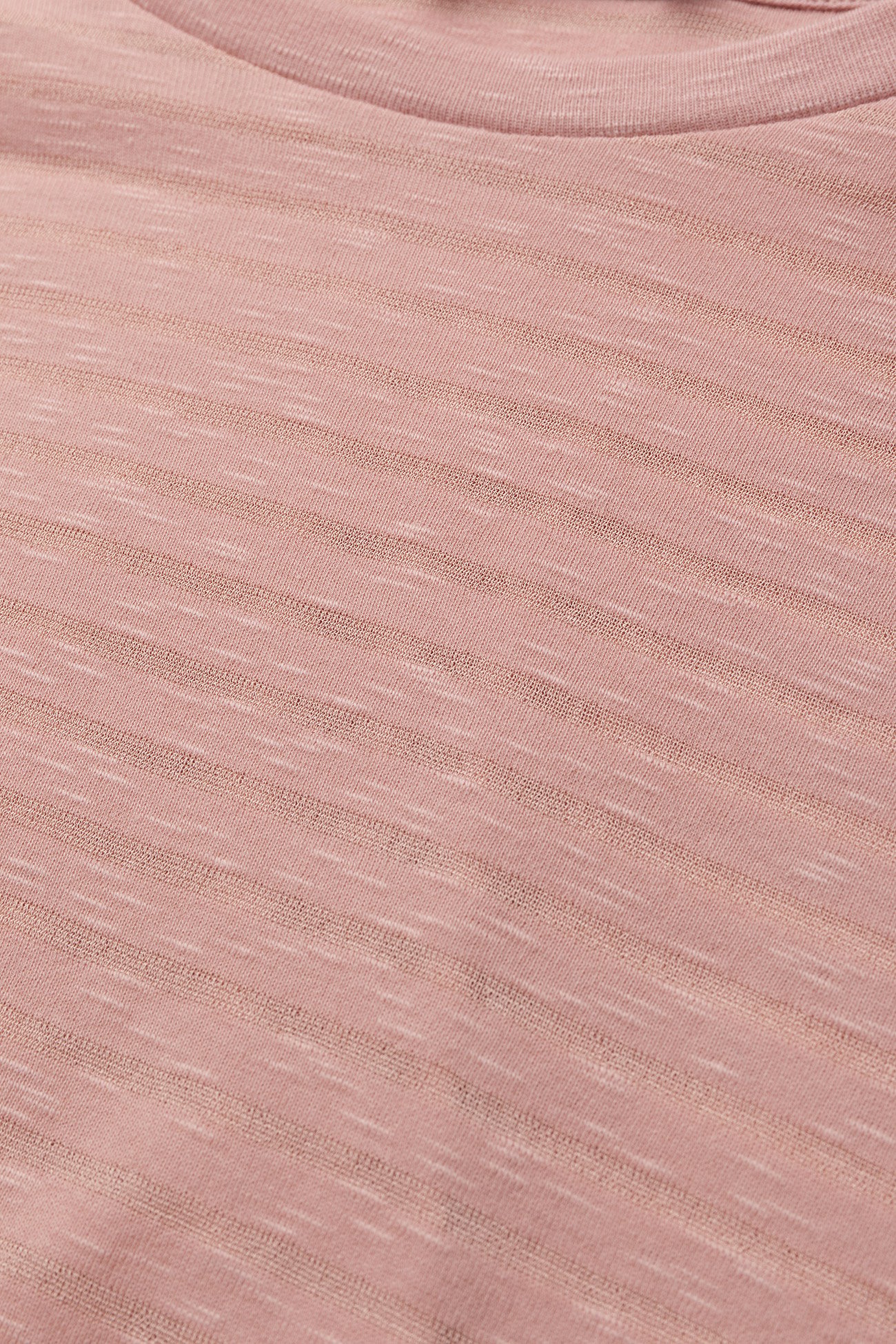 Lee Jeans - SHEER STRIPE TEE - faded pink - 4