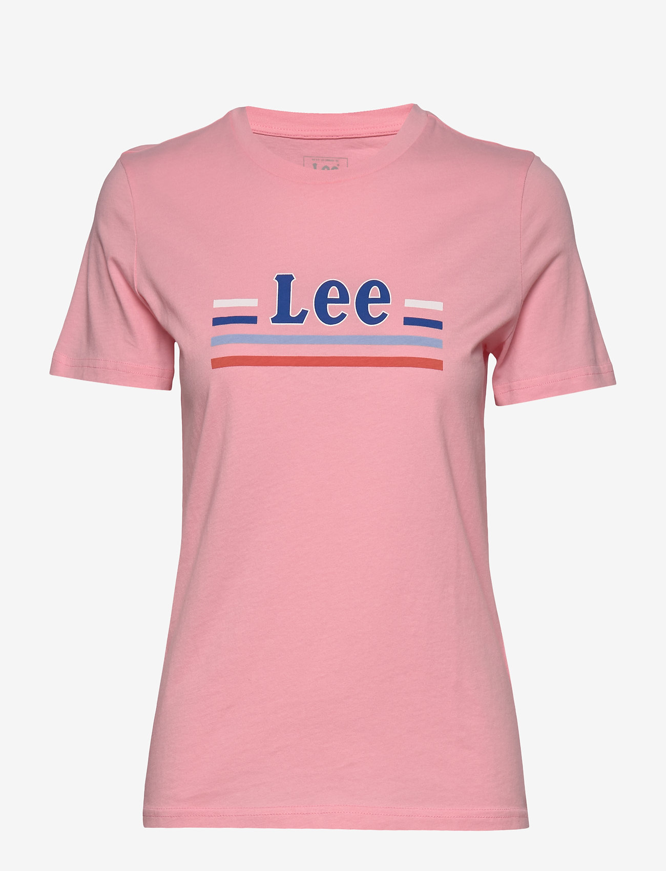 ESSENTIAL SLIM TEE - LA PINK