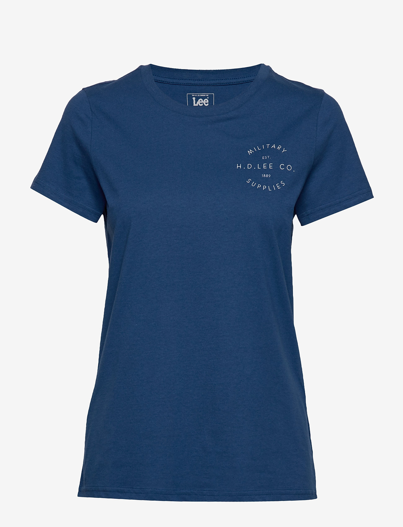 Lee Jeans - UTILITY GRAPHIC TEE - washed blue - 0