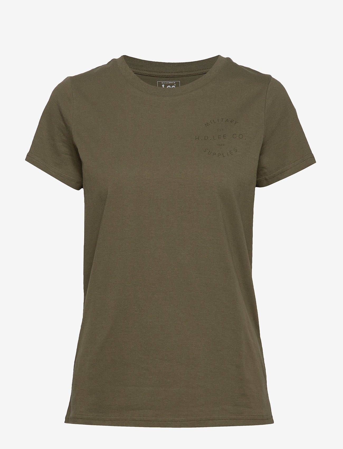 Lee Jeans - SEASONAL GRAPHIC TEE - olive green - 0