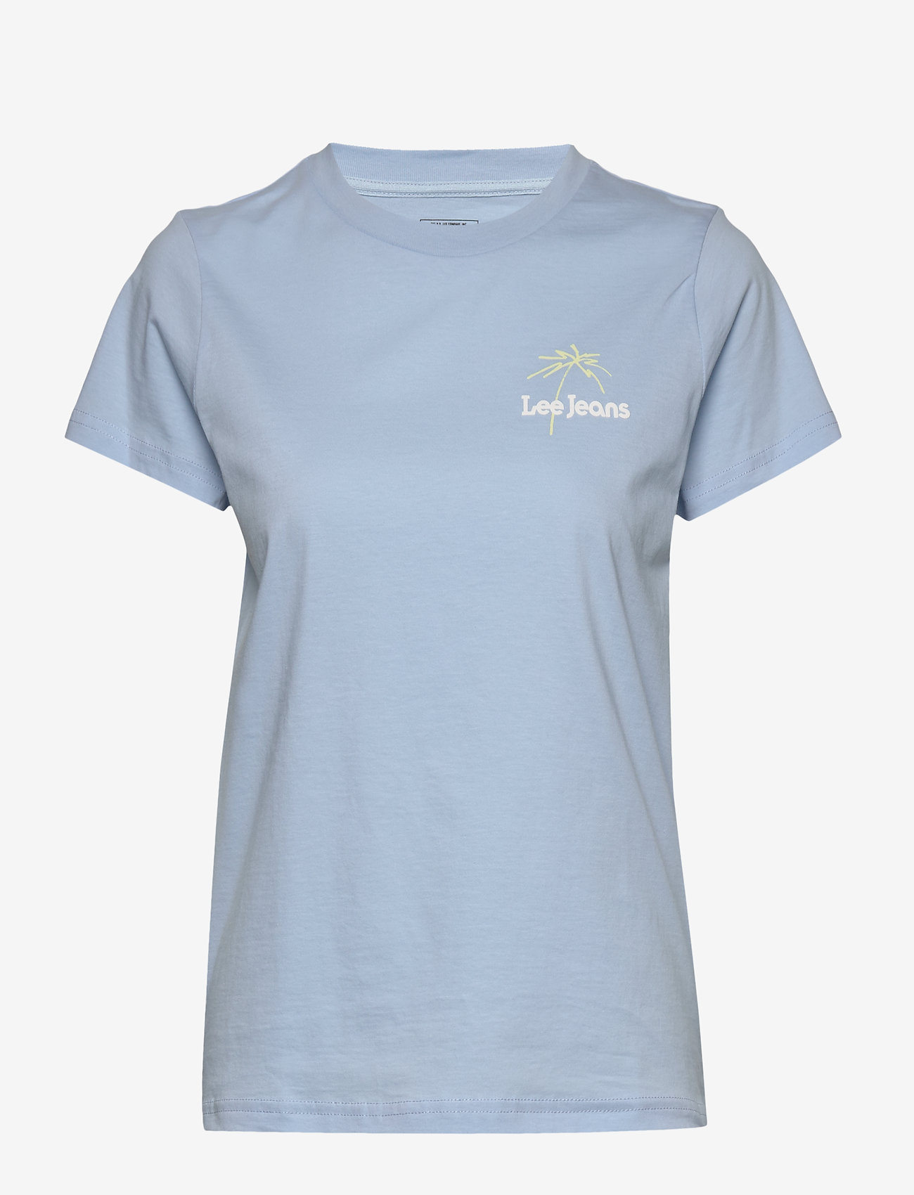 Lee Jeans - REGULAR CREW NECK TE - sky blue - 0