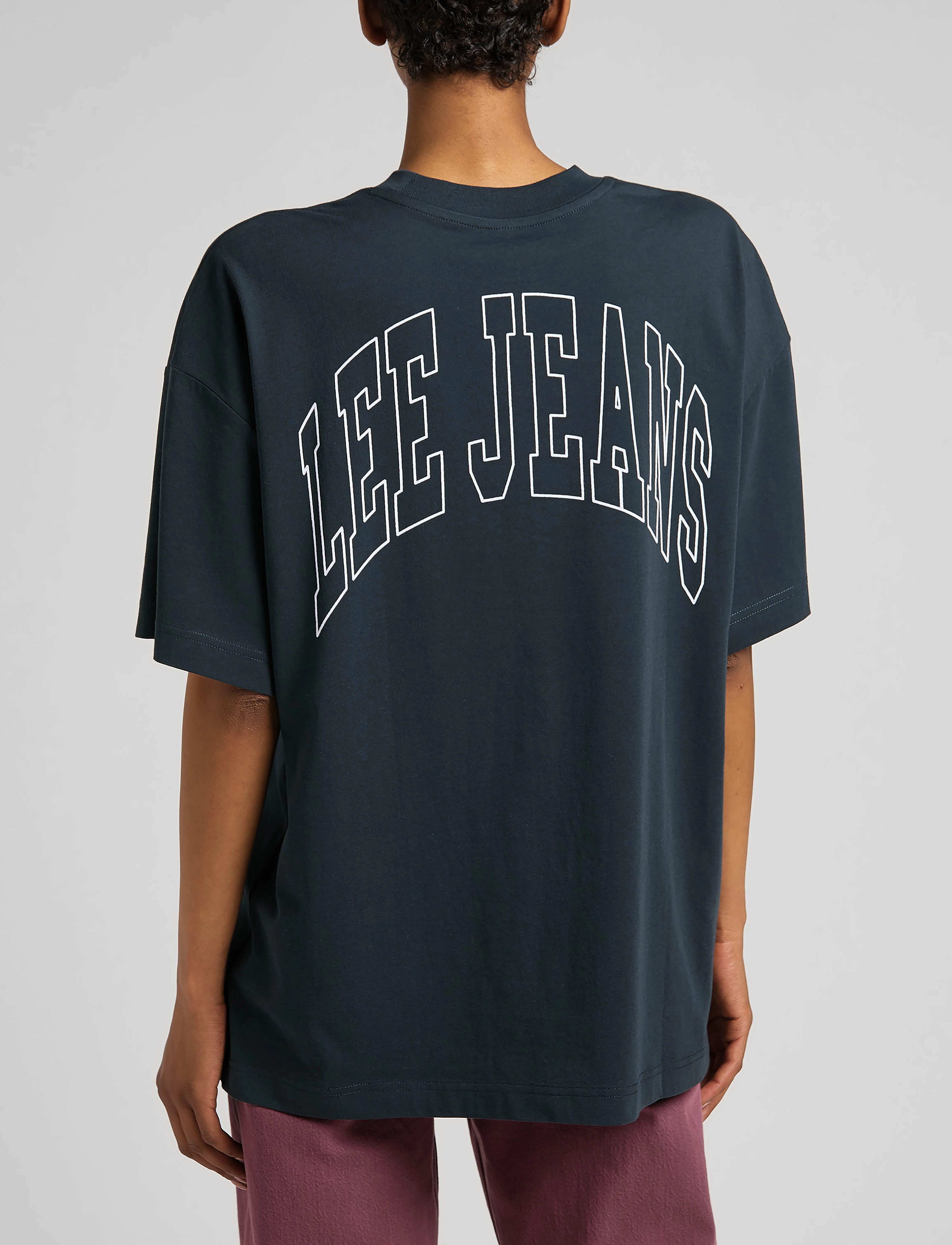 Lee Jeans - SUPER LOOSE TEE - charcoal - 3