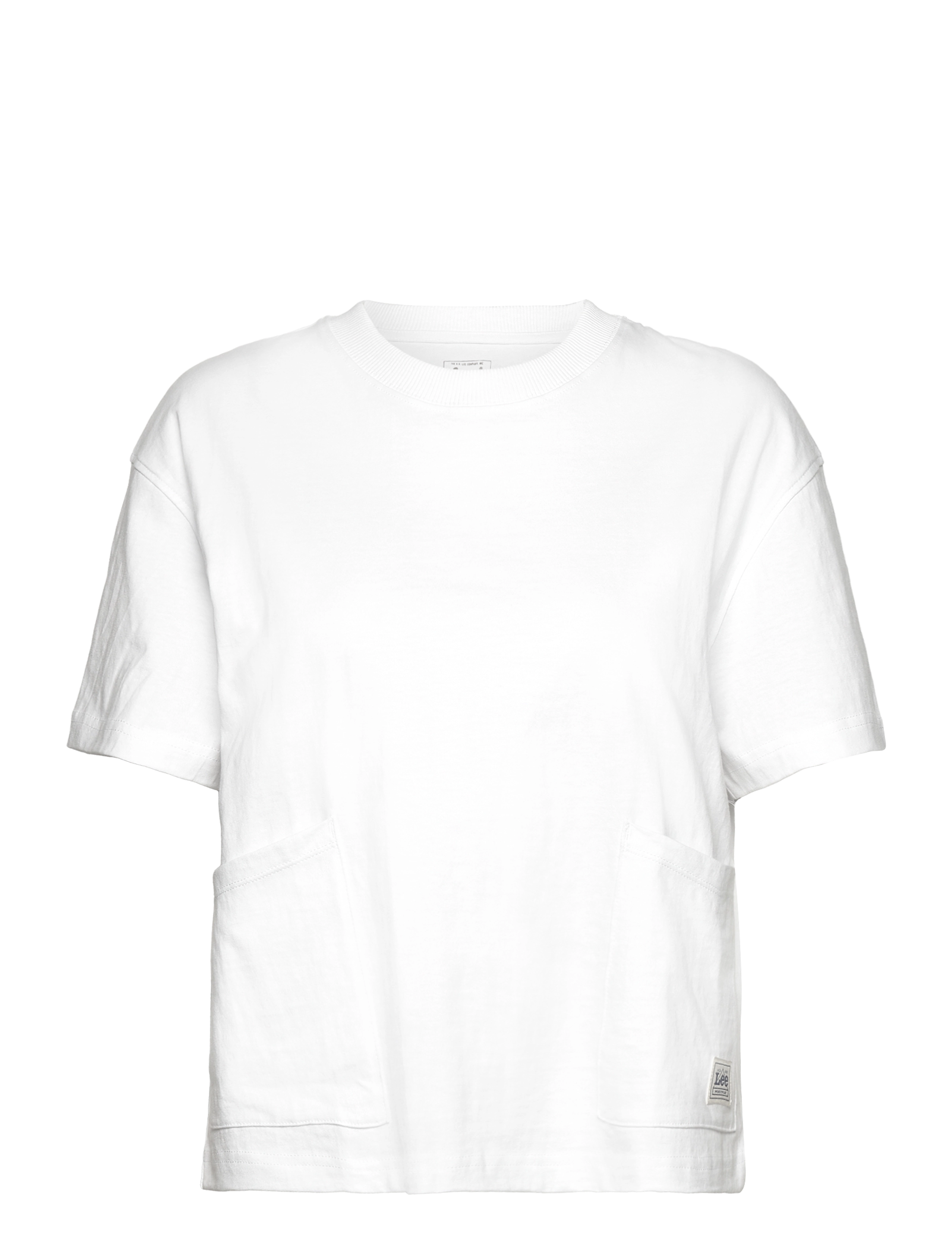 Lee Jeans - POCKET TEE - bright white - 0