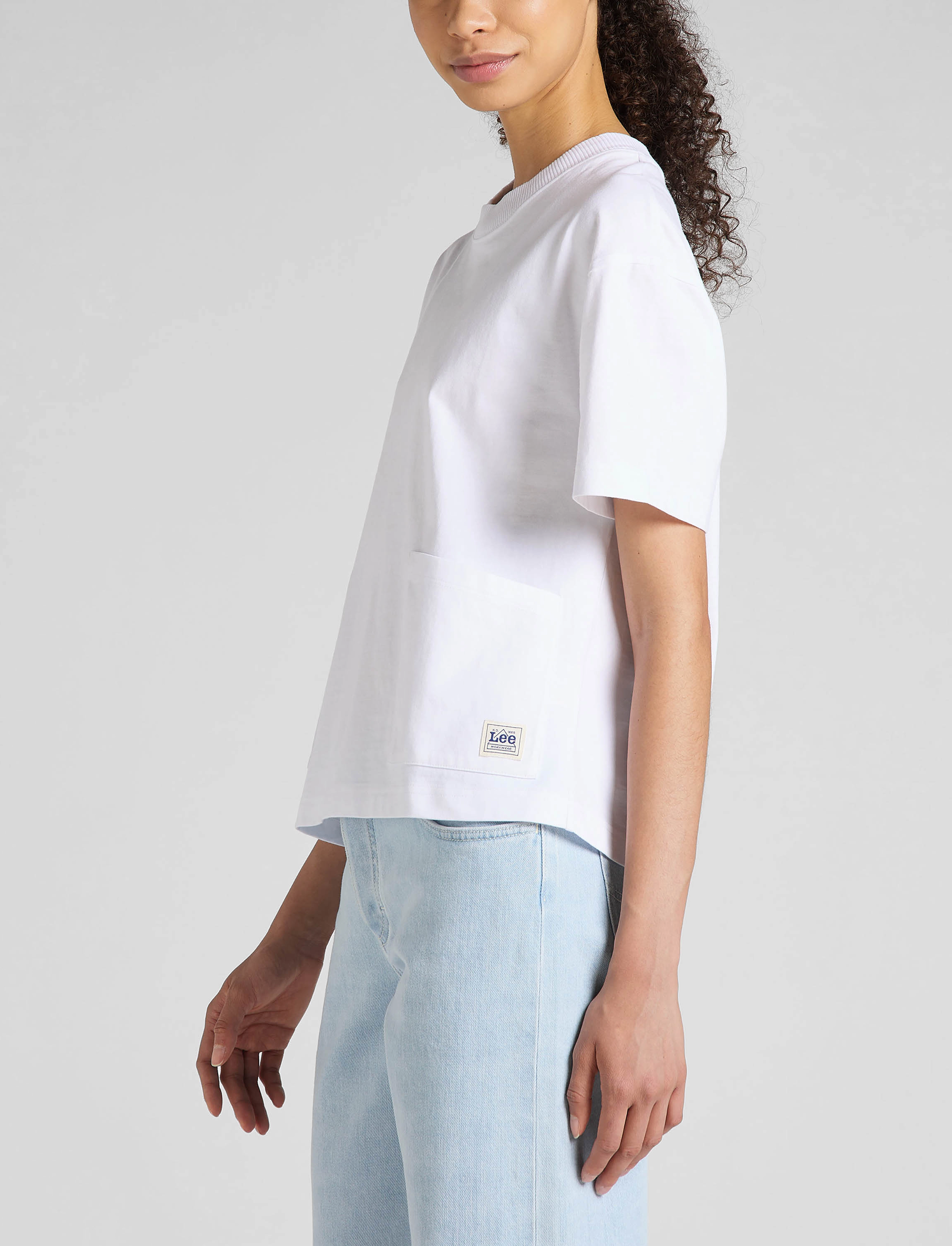 Lee Jeans - POCKET TEE - bright white - 5