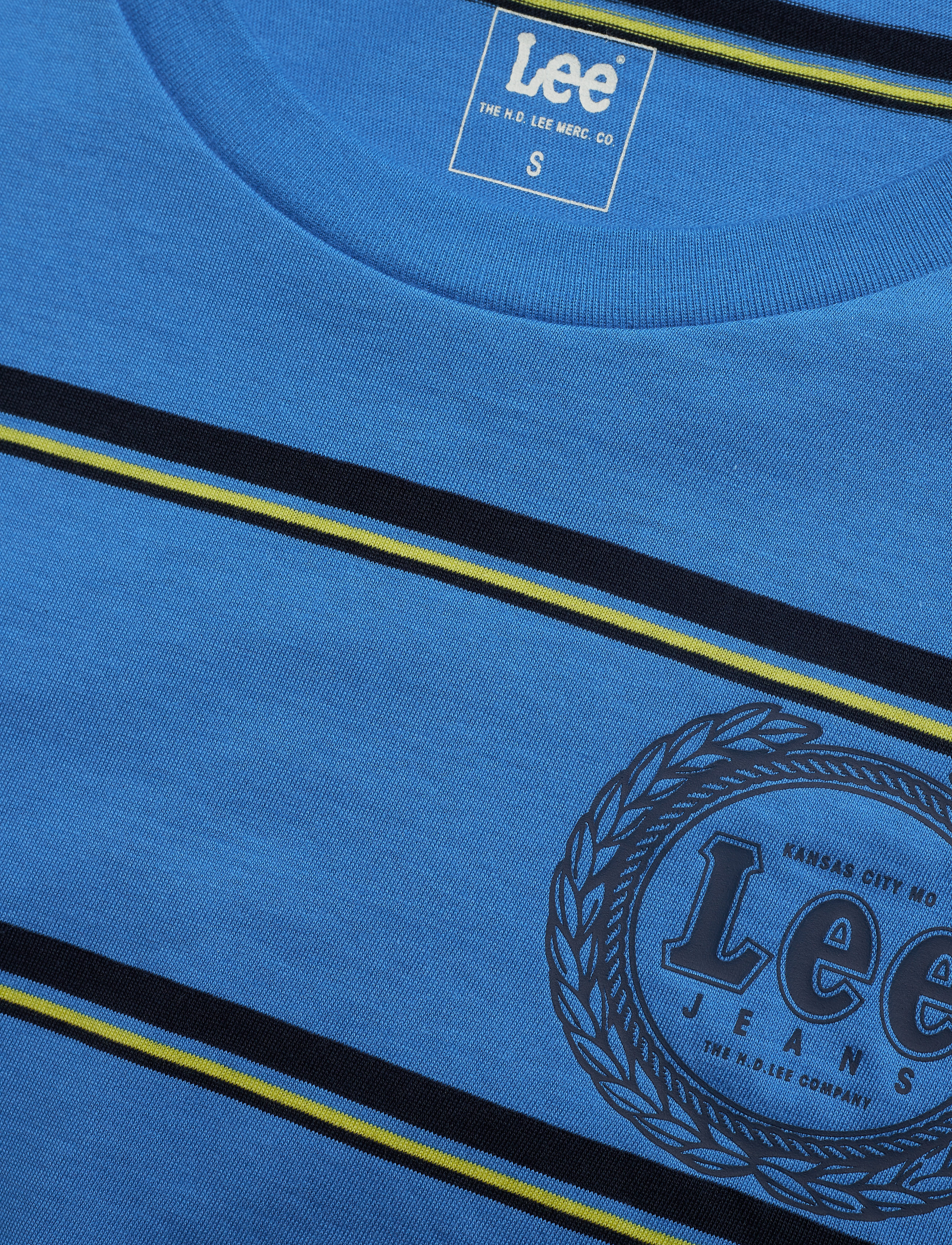 Lee Jeans - STRIPE T - city blue - 2