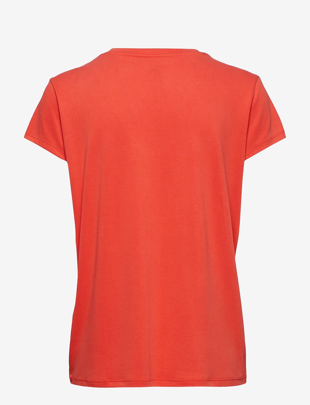 Lee Jeans - V-NECK TEE - burned red - 1