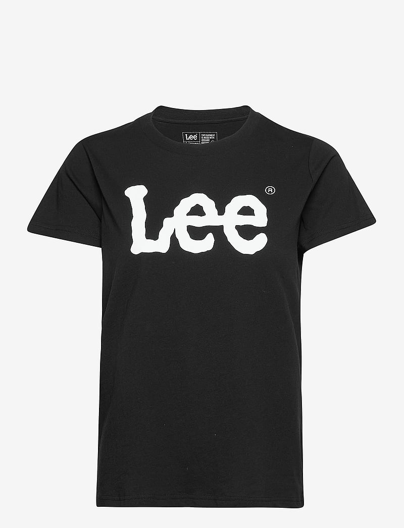 Lee Jeans - LOGO TEE - t-shirts - black - 1