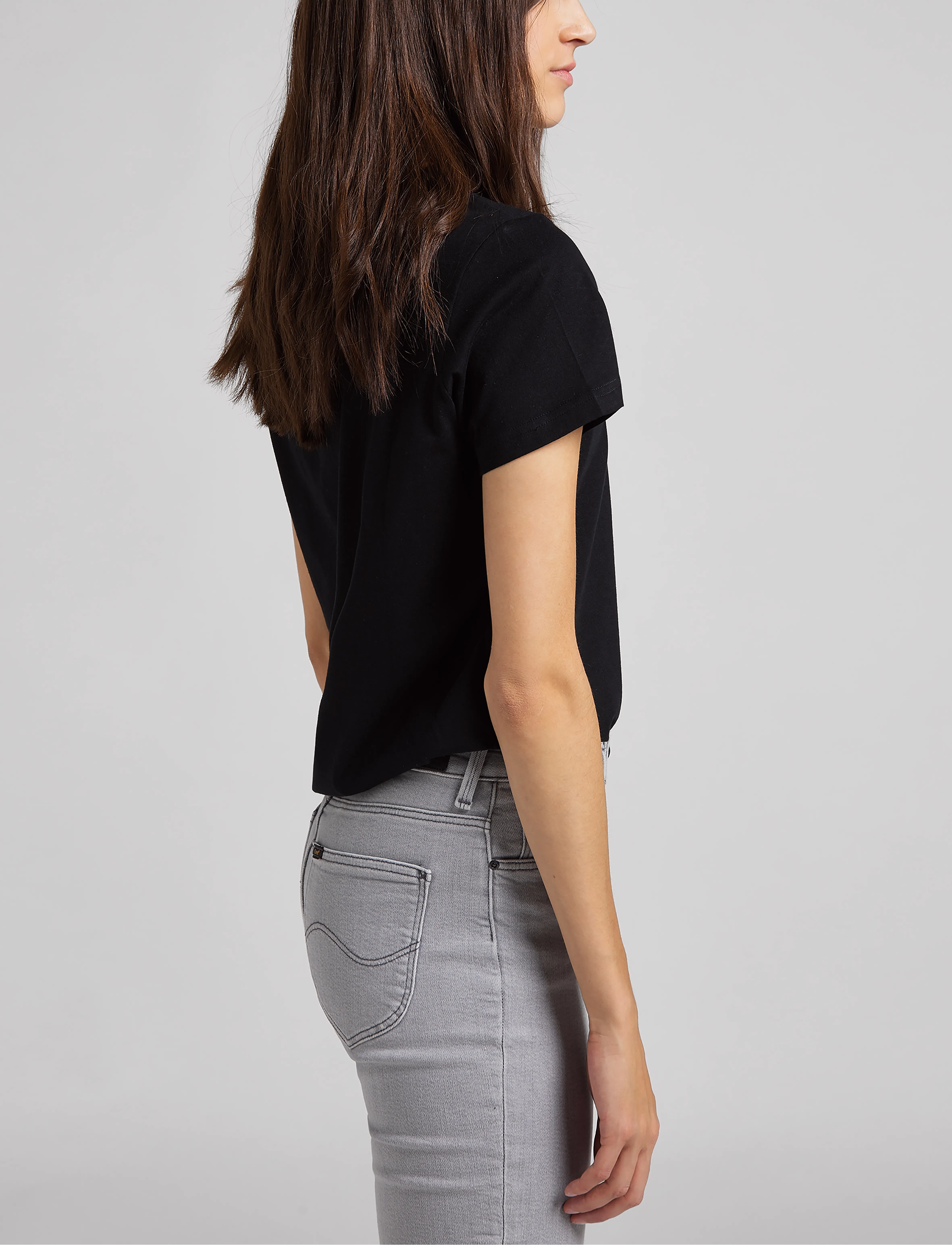 Lee Jeans - LOGO TEE - madalaimad hinnad - black - 5