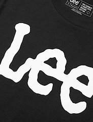 Lee Jeans - LOGO TEE - de laveste prisene - black - 8
