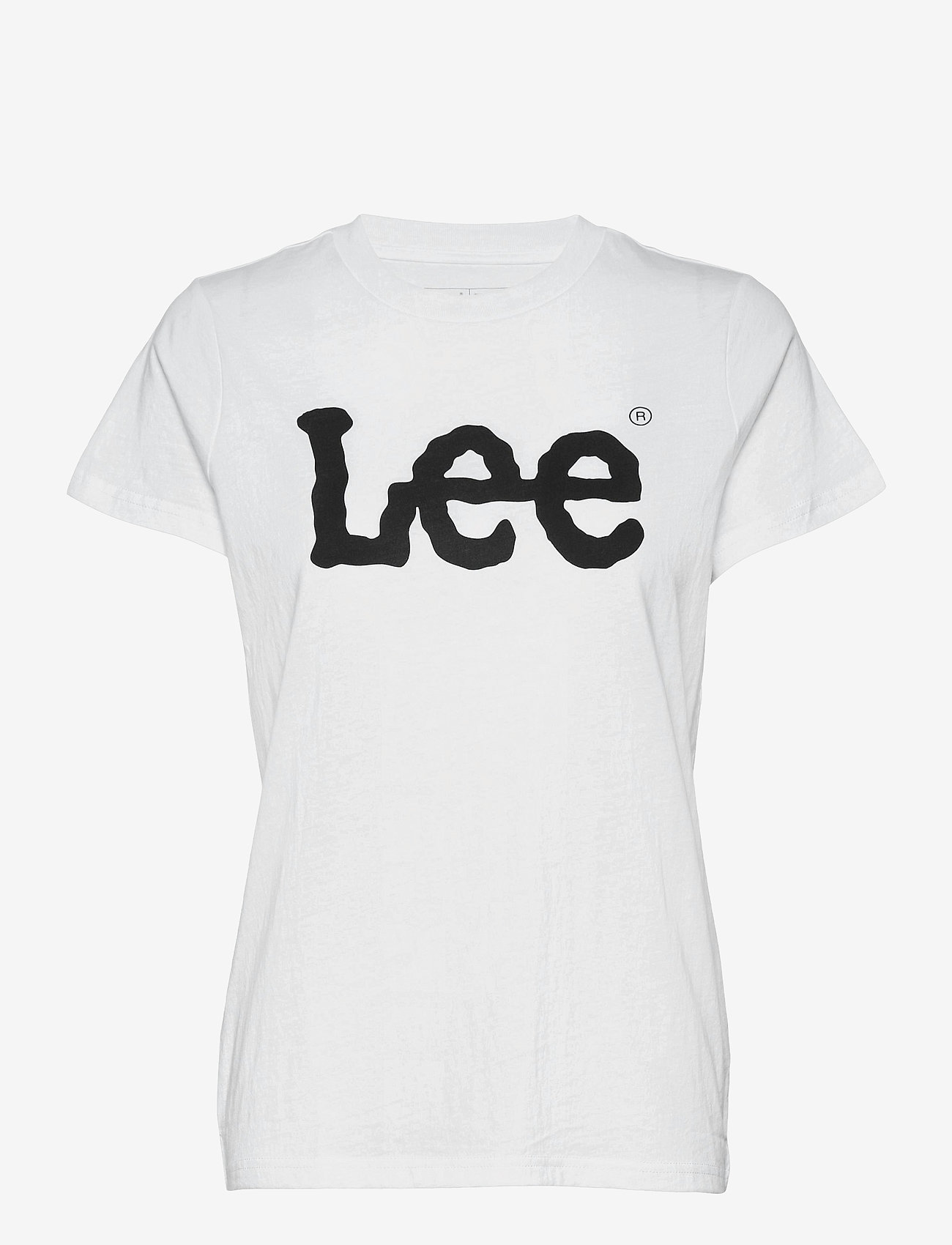 Lee Jeans - LOGO TEE - laveste priser - white - 0