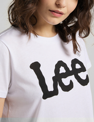 Lee Jeans - LOGO TEE - laveste priser - white - 6