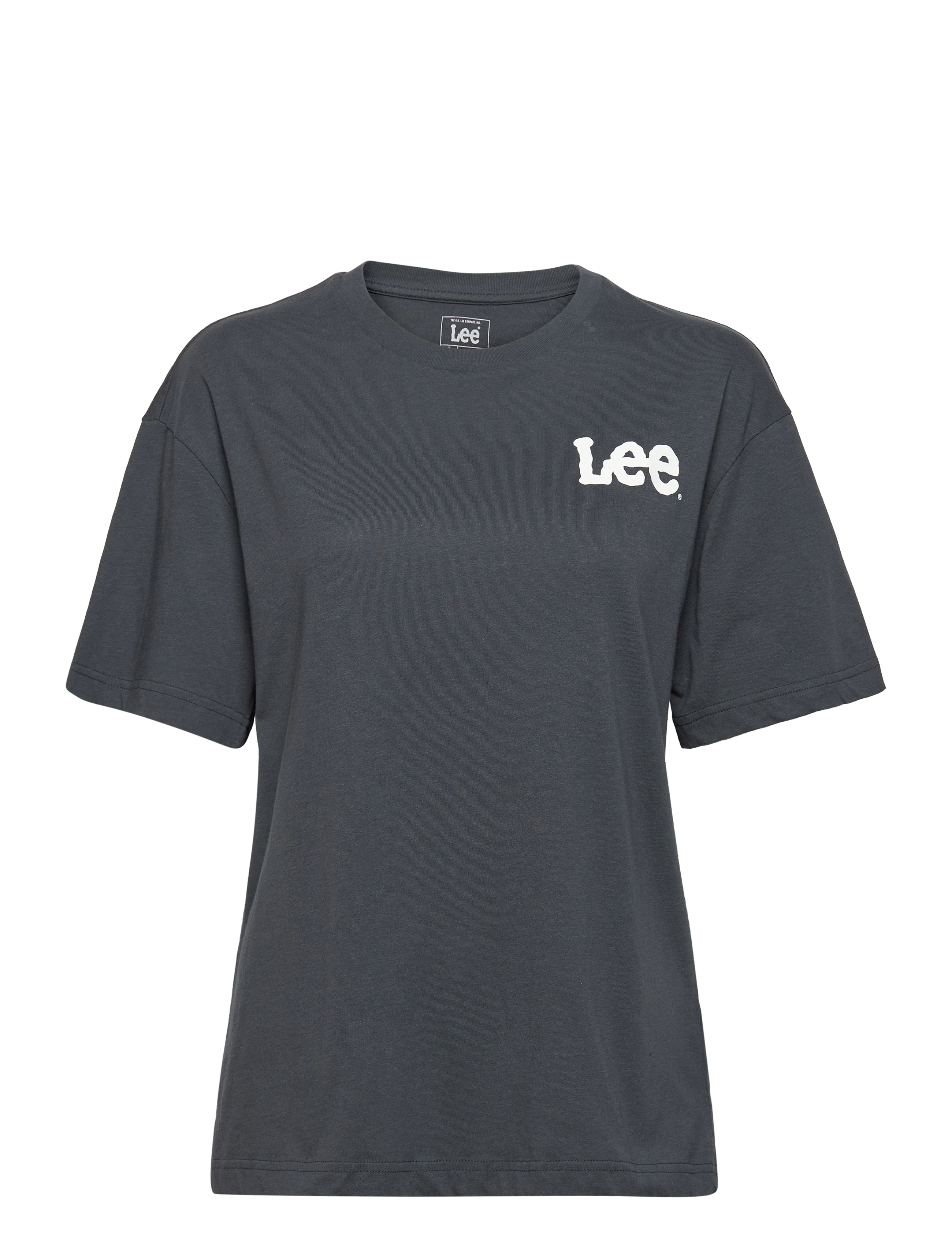 Lee Jeans - ESSENTIAL GRAPHIC TEE - charcoal - 0