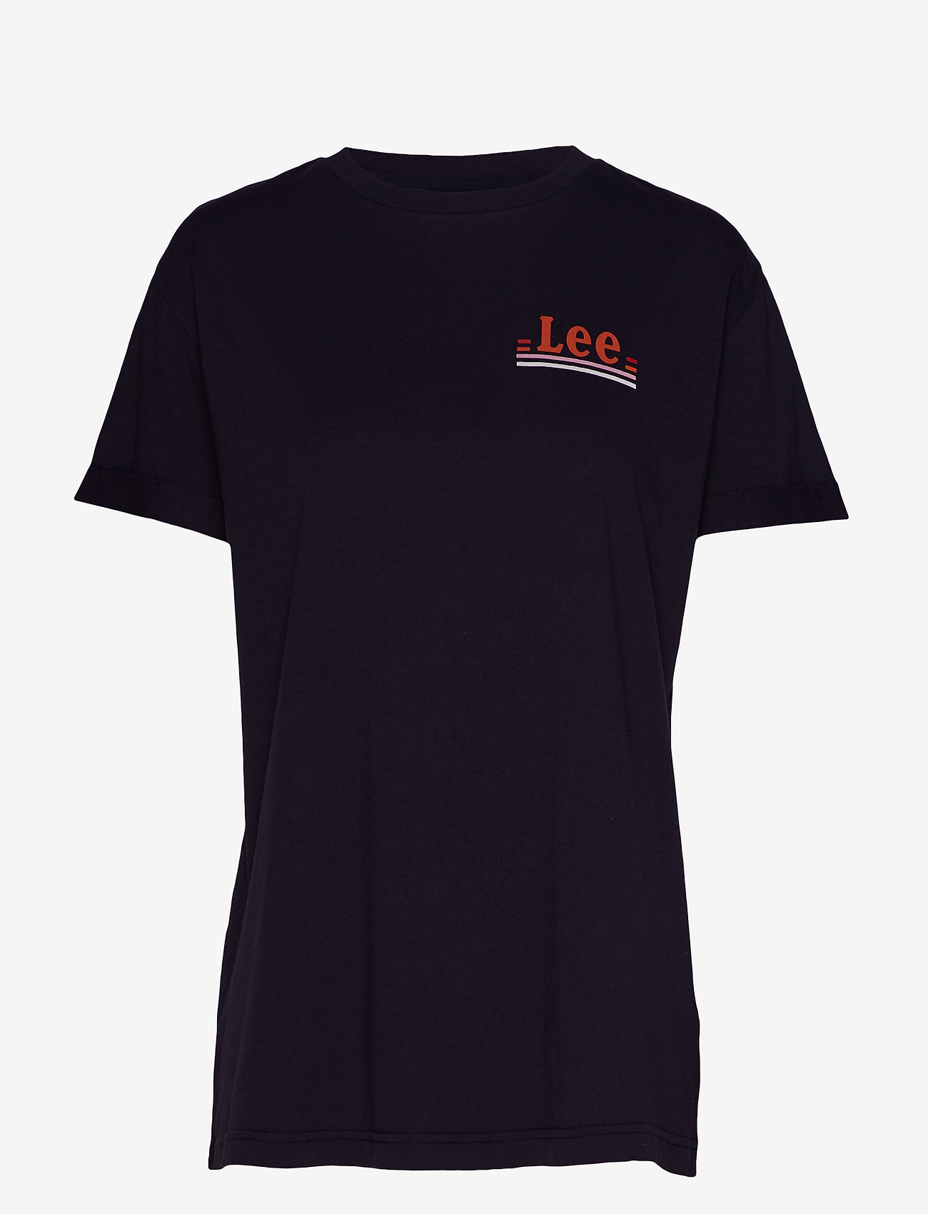 Lee Jeans - CHEST LOGO TEE - midnight navy - 0