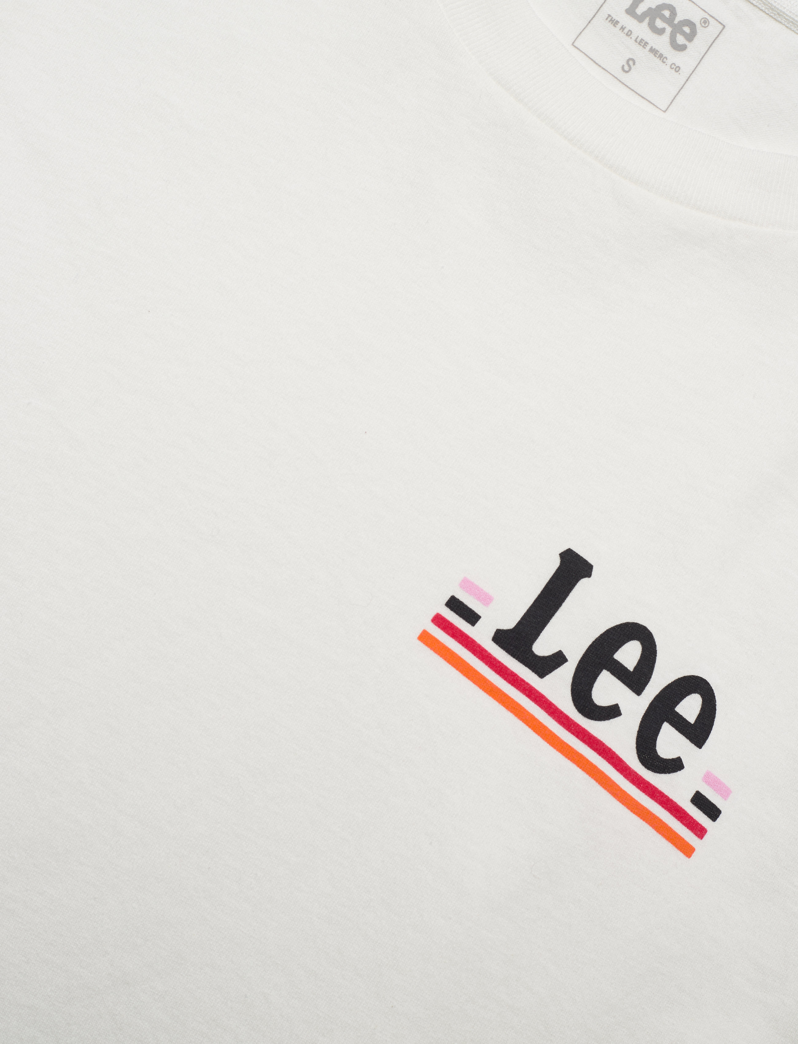 Lee Jeans - CHEST LOGO TEE - off white - 2