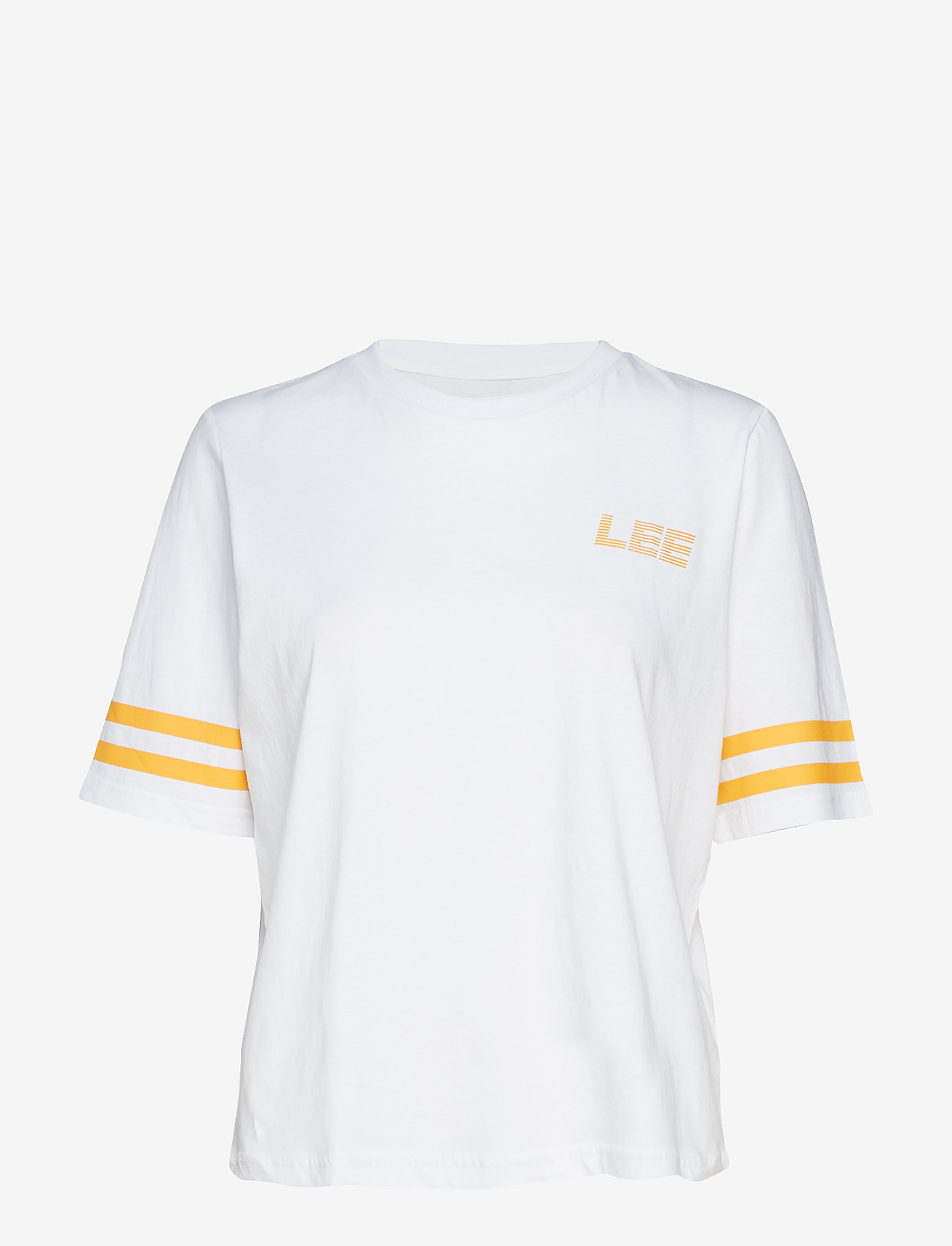 Lee Jeans - GRAPHIC TEE - bright white - 1