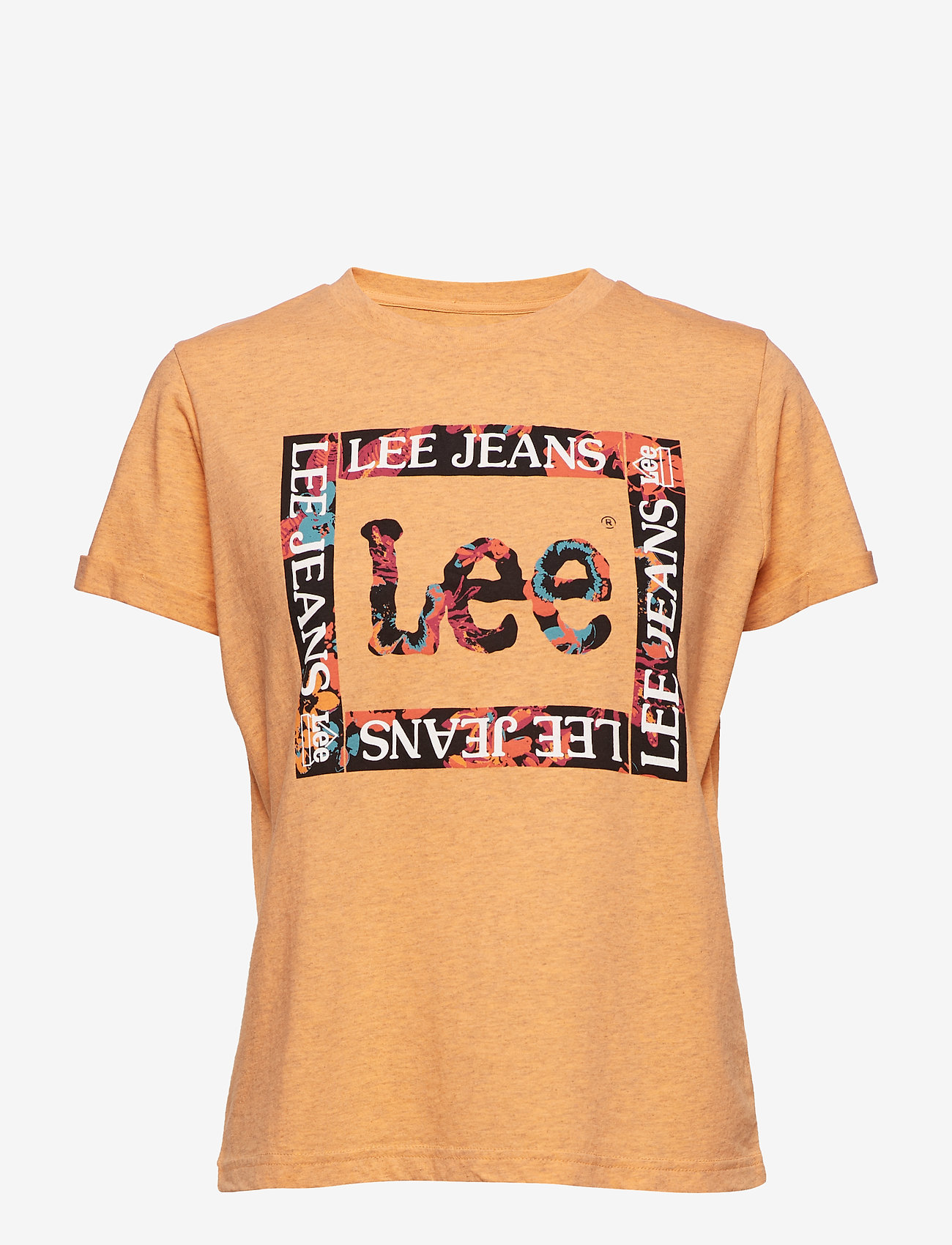 Lee Jeans - FLORAL GRAPHIC TEE - nectarine - 0