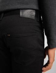 Lee Jeans - BROOKLYN STRAIGHT - tavalised teksad - clean black - 6