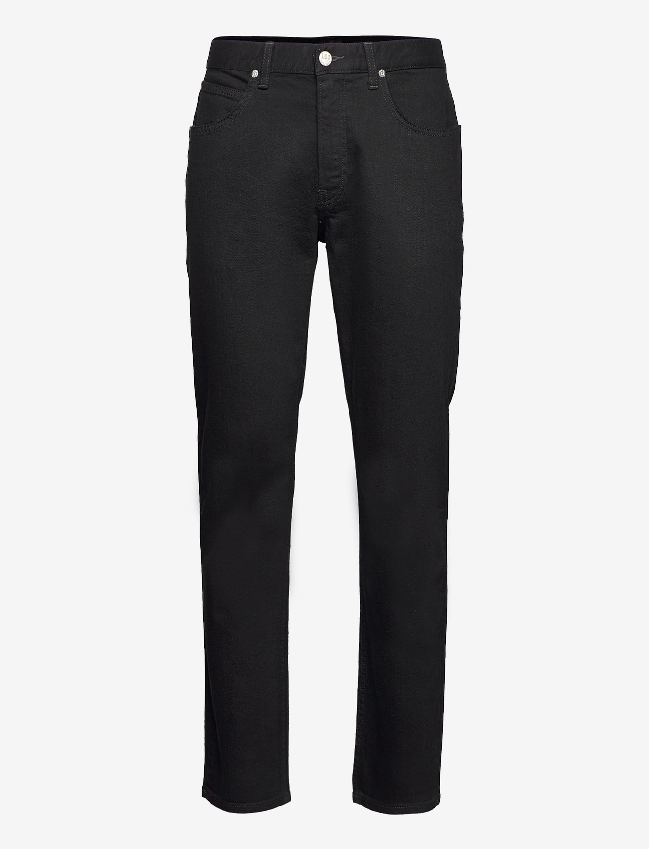 Lee Jeans - BROOKLYN STRAIGHT - tavalised teksad - clean black - 0