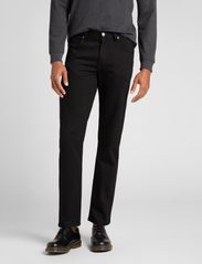 Lee Jeans - BROOKLYN STRAIGHT - tavalised teksad - clean black - 3