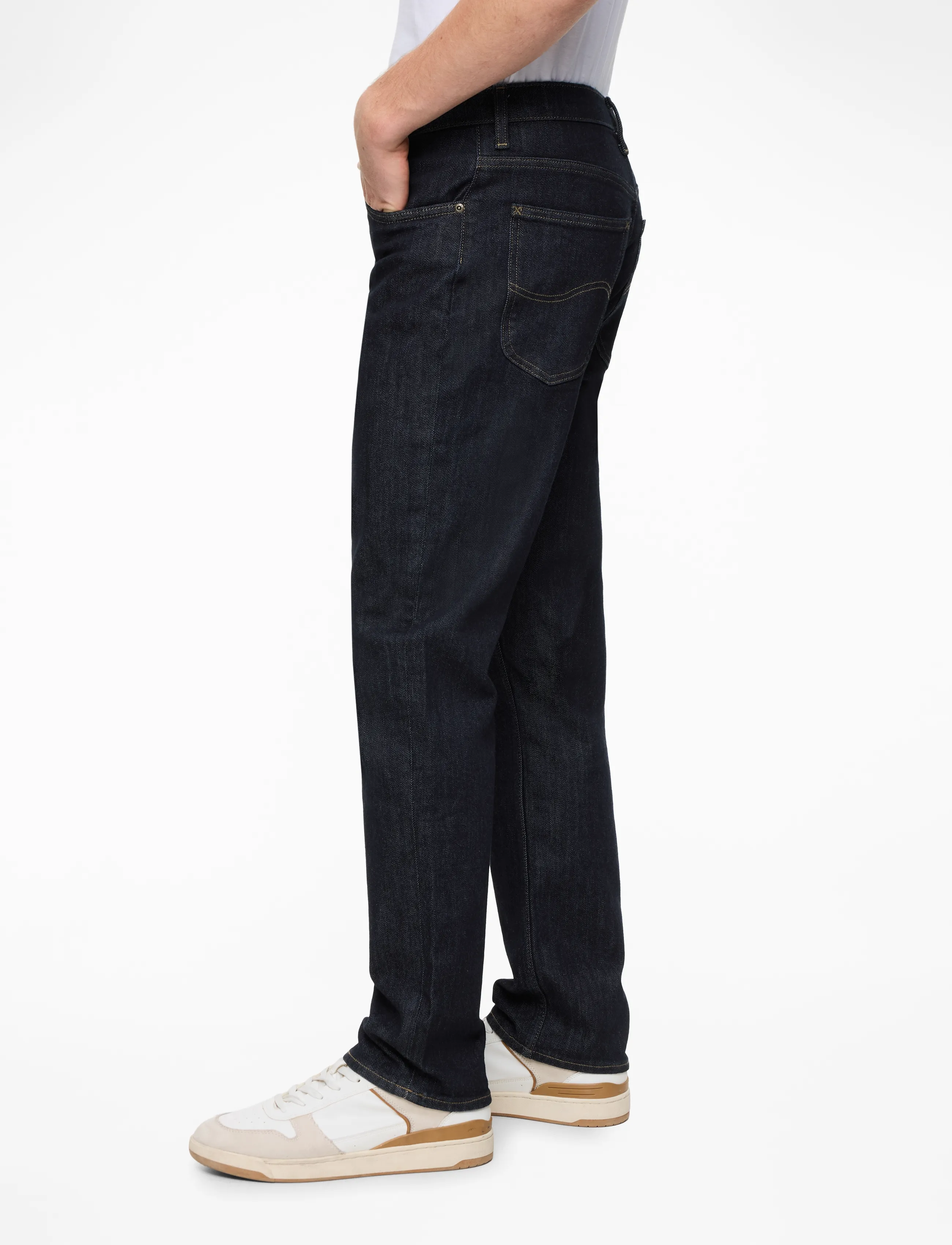 Lee Jeans - BROOKLYN STRAIGHT - regular jeans - rinse - 4
